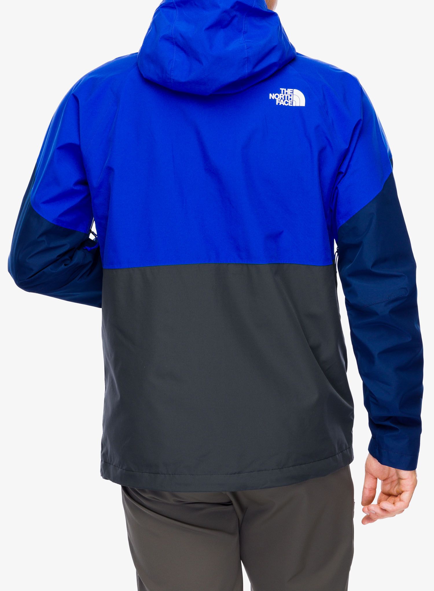 Bunda do deště The North Face Lightning Zip-In Jacket - asphalt grey/tnf blue