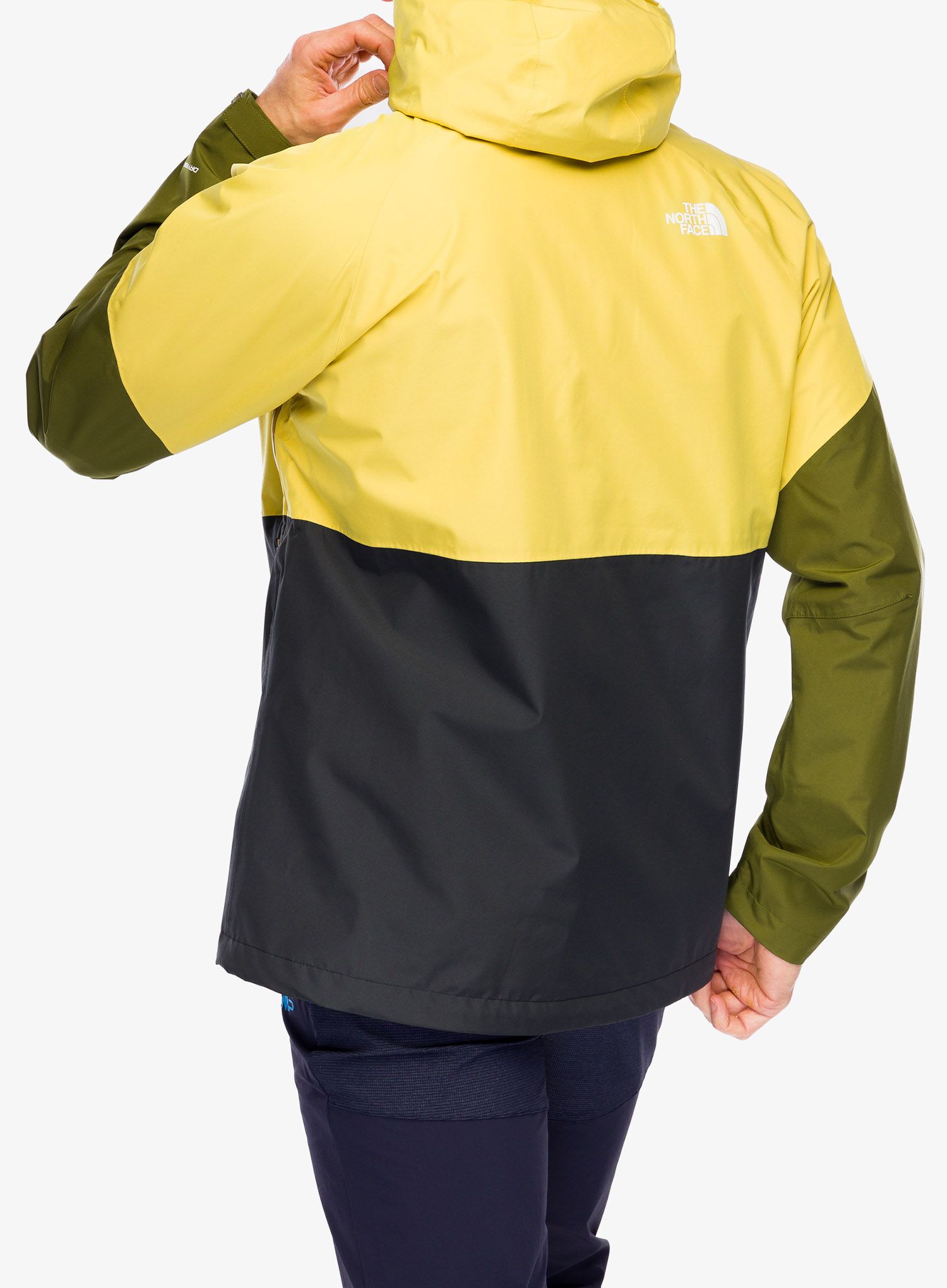 Bunda s membránou The North Face Lightning Zip-In Jacket - asphalt grey/yellow