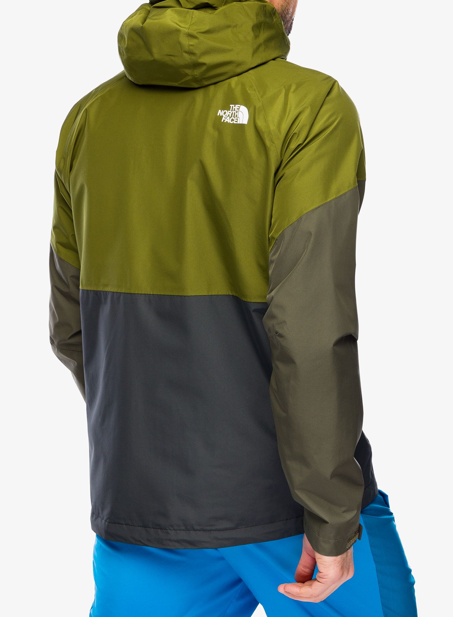Bunda do deště The North Face Lightning Zip-In Jacket - grey/olive