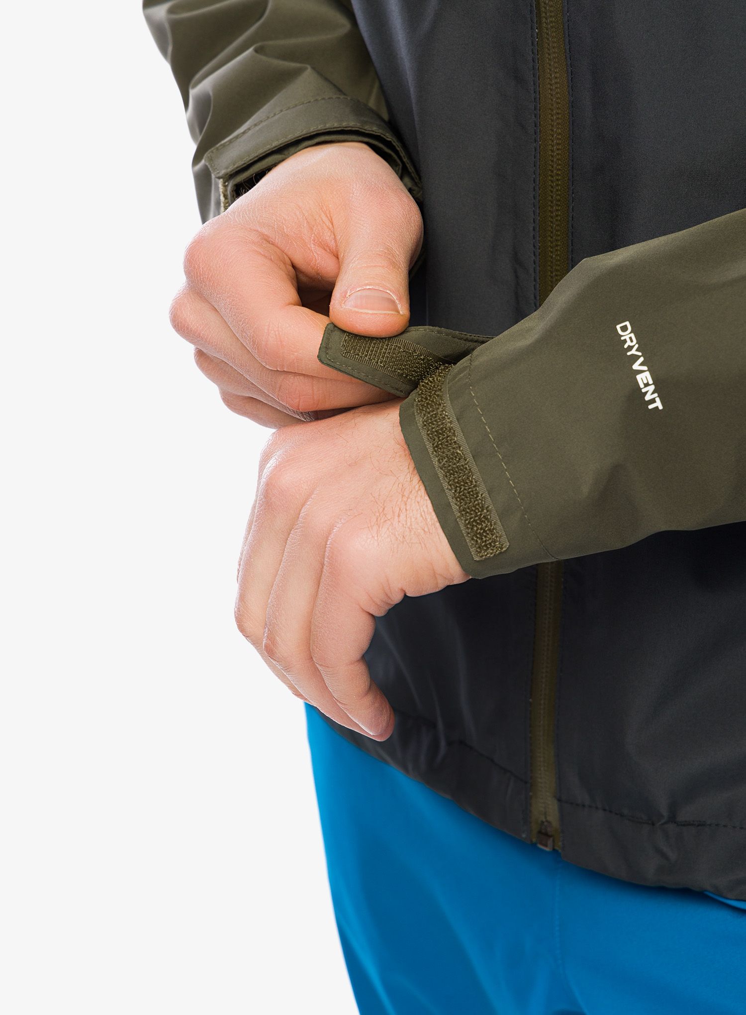 Bunda do deště The North Face Lightning Zip-In Jacket - grey/olive
