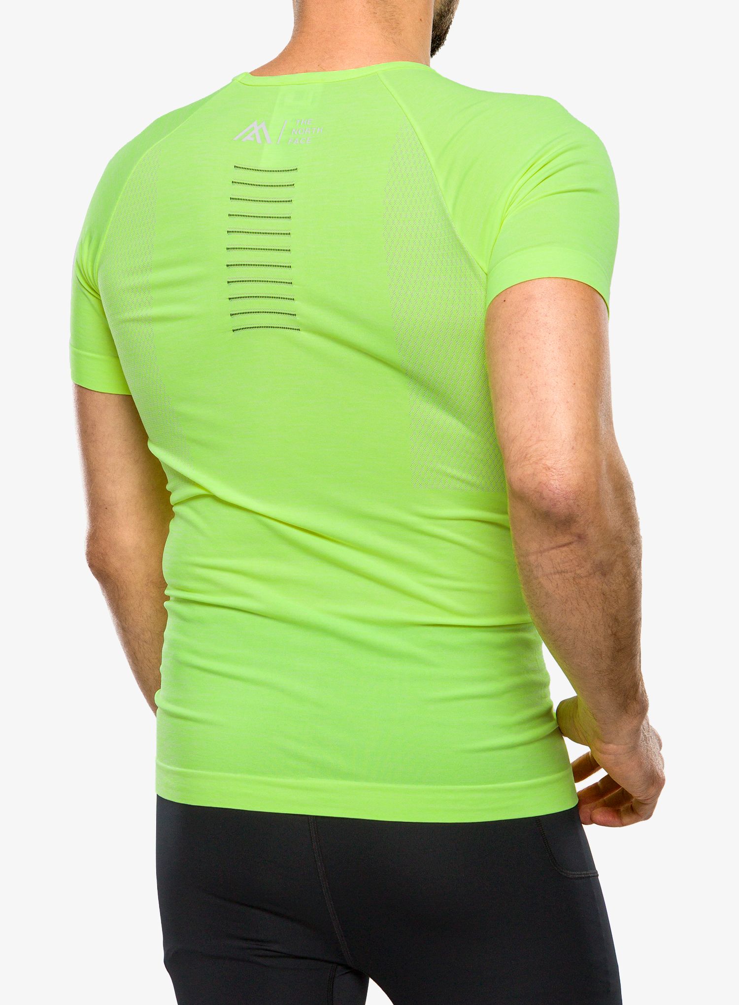 Sportovní tričko The North Face MA Lab Seamless Top - yellow/green