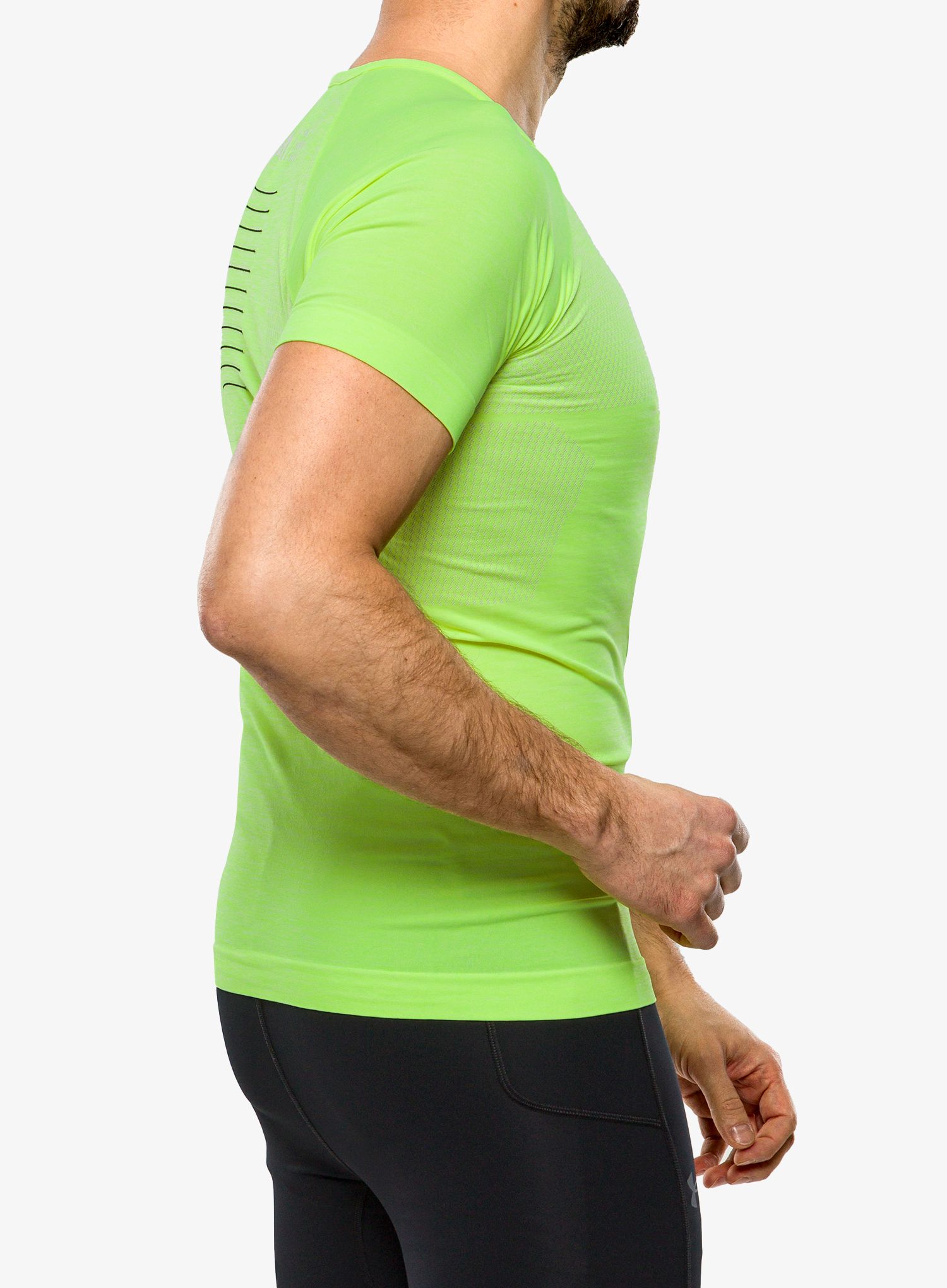 Sportovní tričko The North Face MA Lab Seamless Top - yellow/green