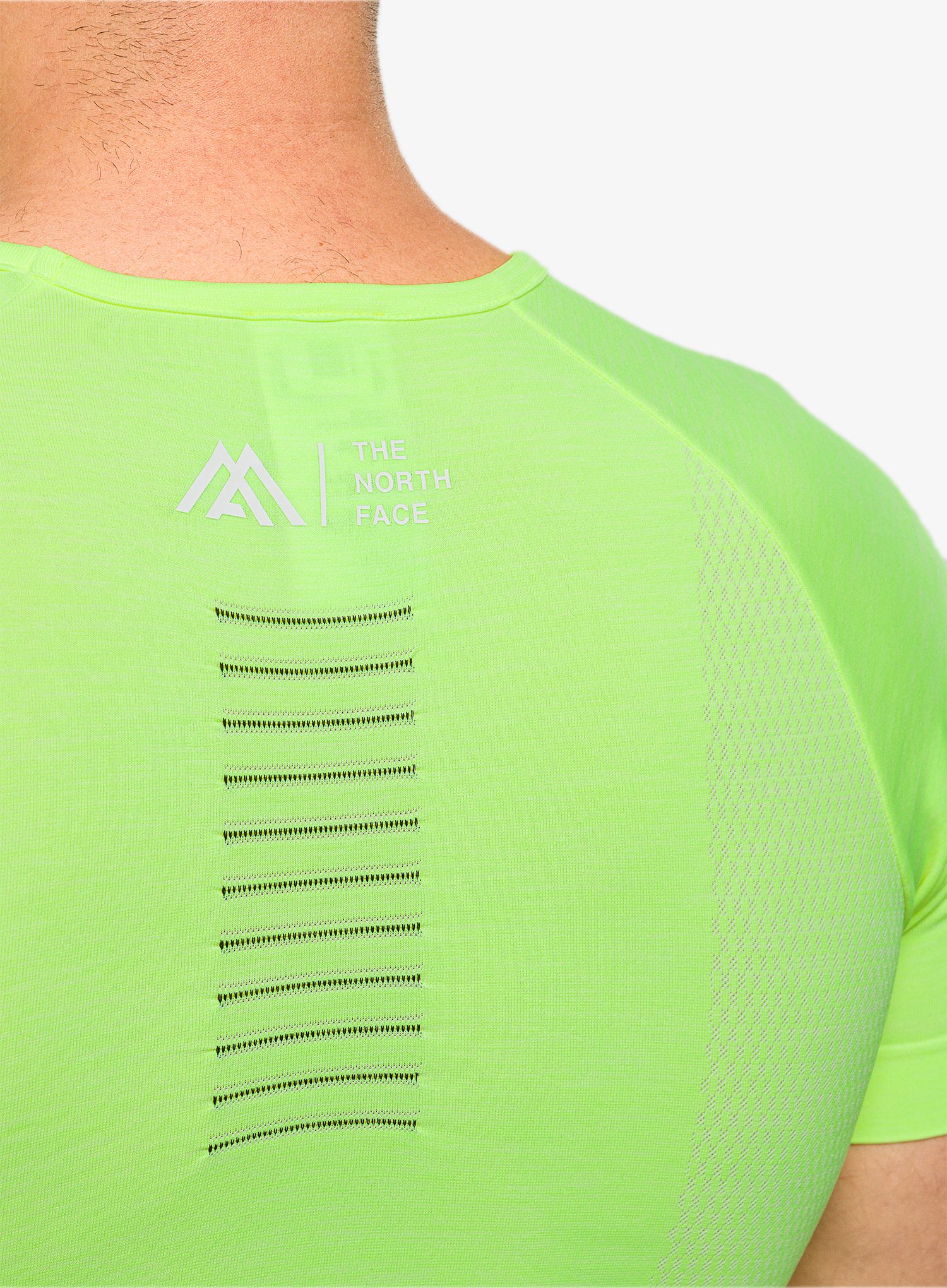 Sportovní tričko The North Face MA Lab Seamless Top - yellow/green