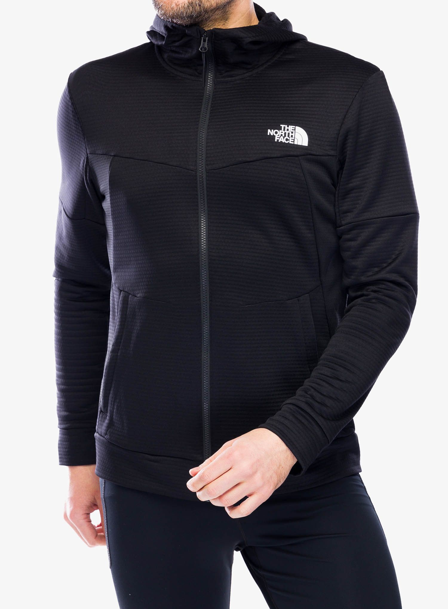 Mikina s kapucí The North Face Ma Full Zip Fleece - tnf black