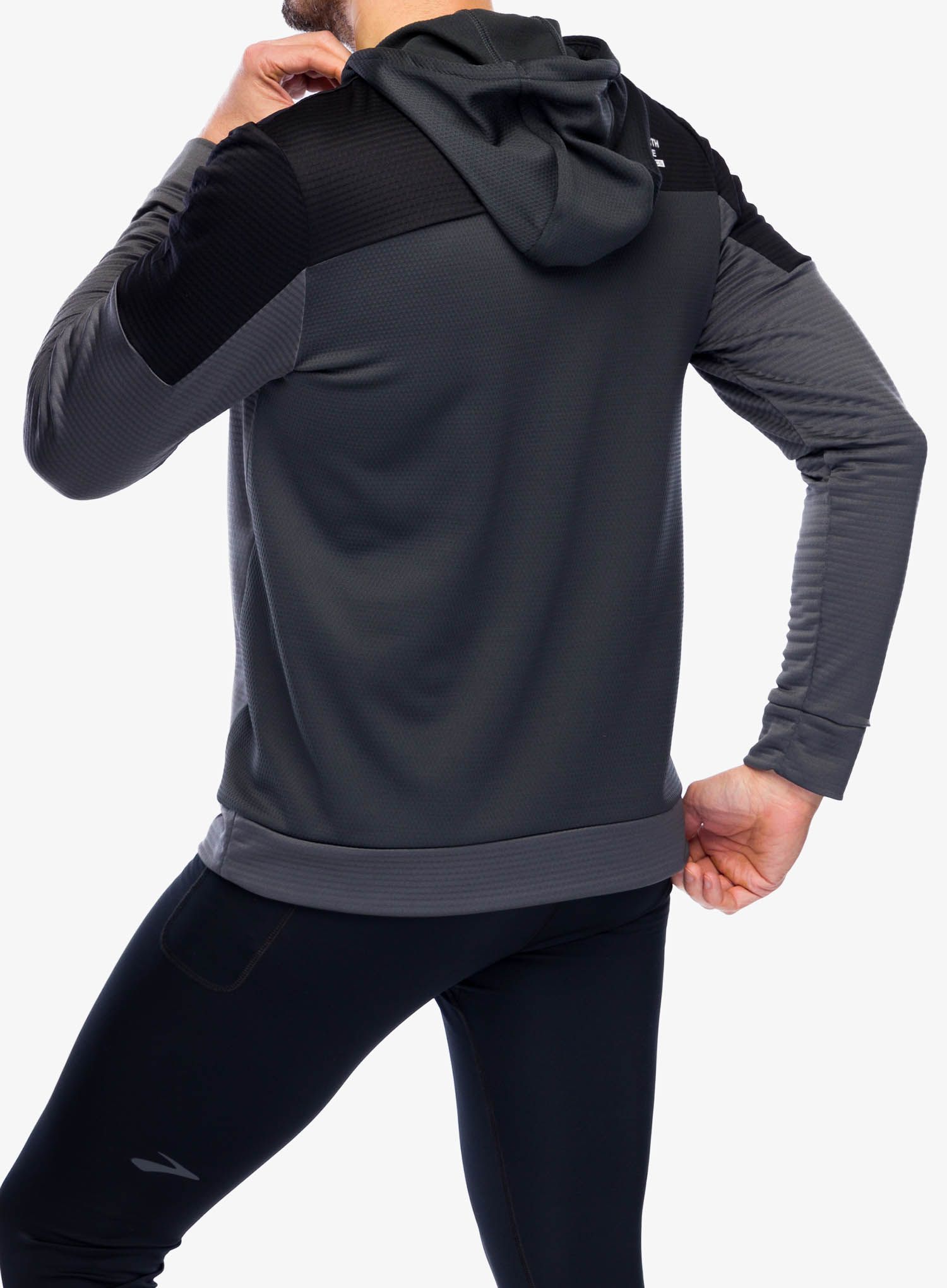Mikina s kapucí The North Face Ma Pull On Fleece Hoodie - grey/black