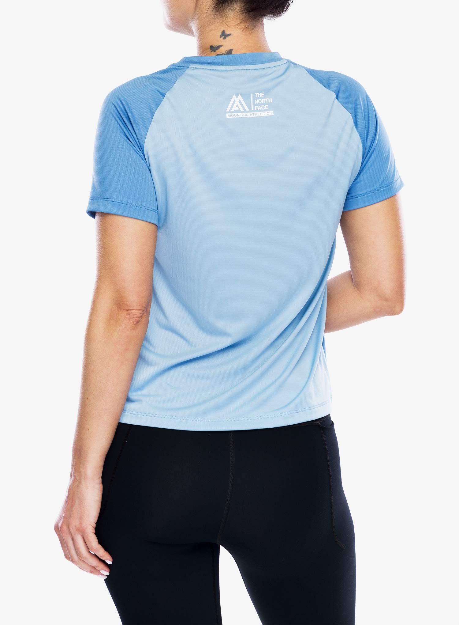 Dámské tričko The North Face Ma S/S Tee - indigo stone/steel blue