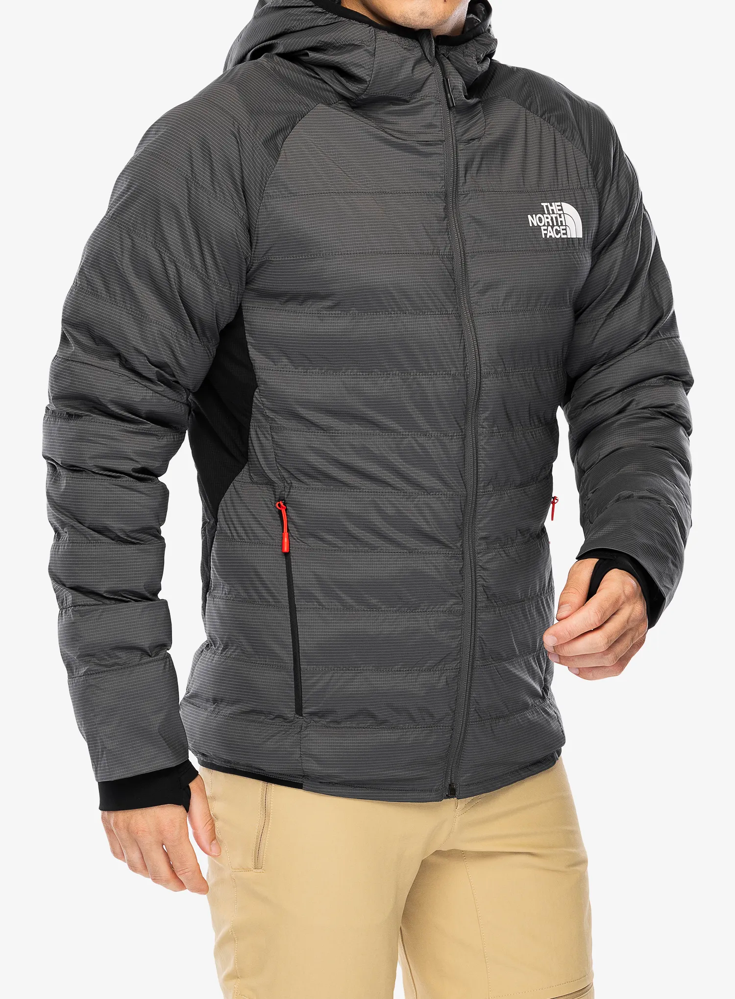 Zateplená bunda The North Face Macugnaga 50/50 Synthetic - anthracite grey/tnf black
