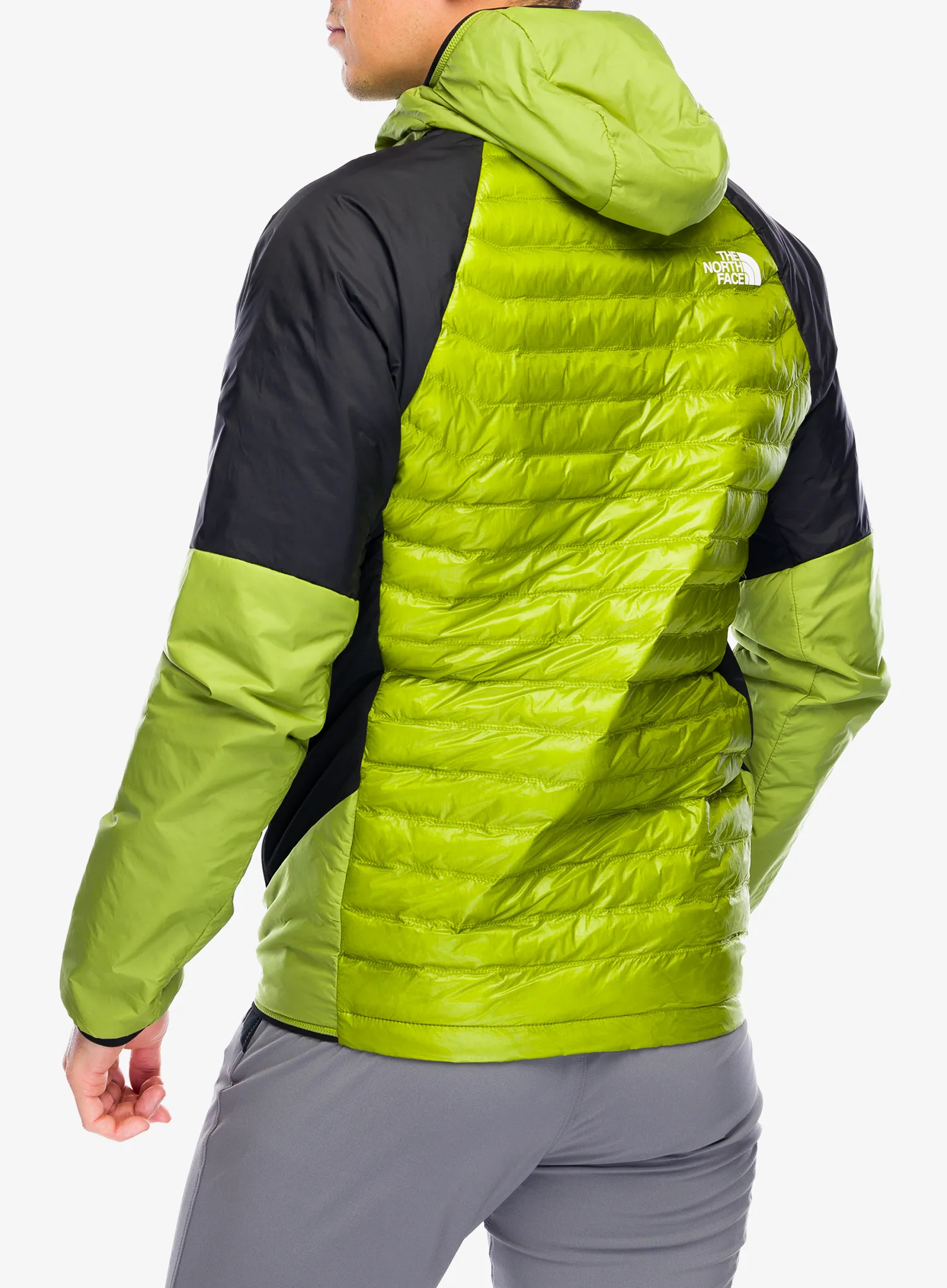 Hybridní bunda The North Face Macugnaga Hybrid Insulation - oak green/tnf black