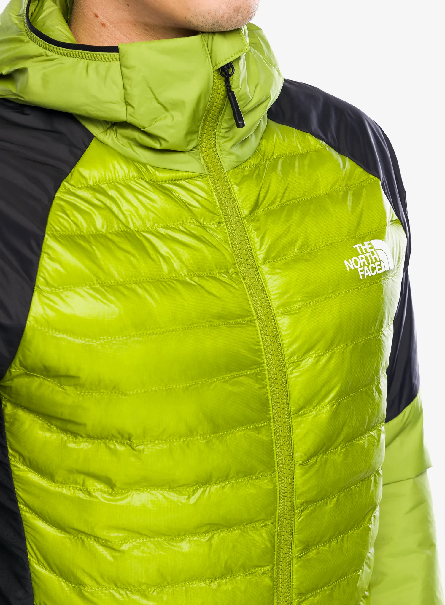 Hybridní bunda The North Face Macugnaga Hybrid Insulation - oak green/tnf black