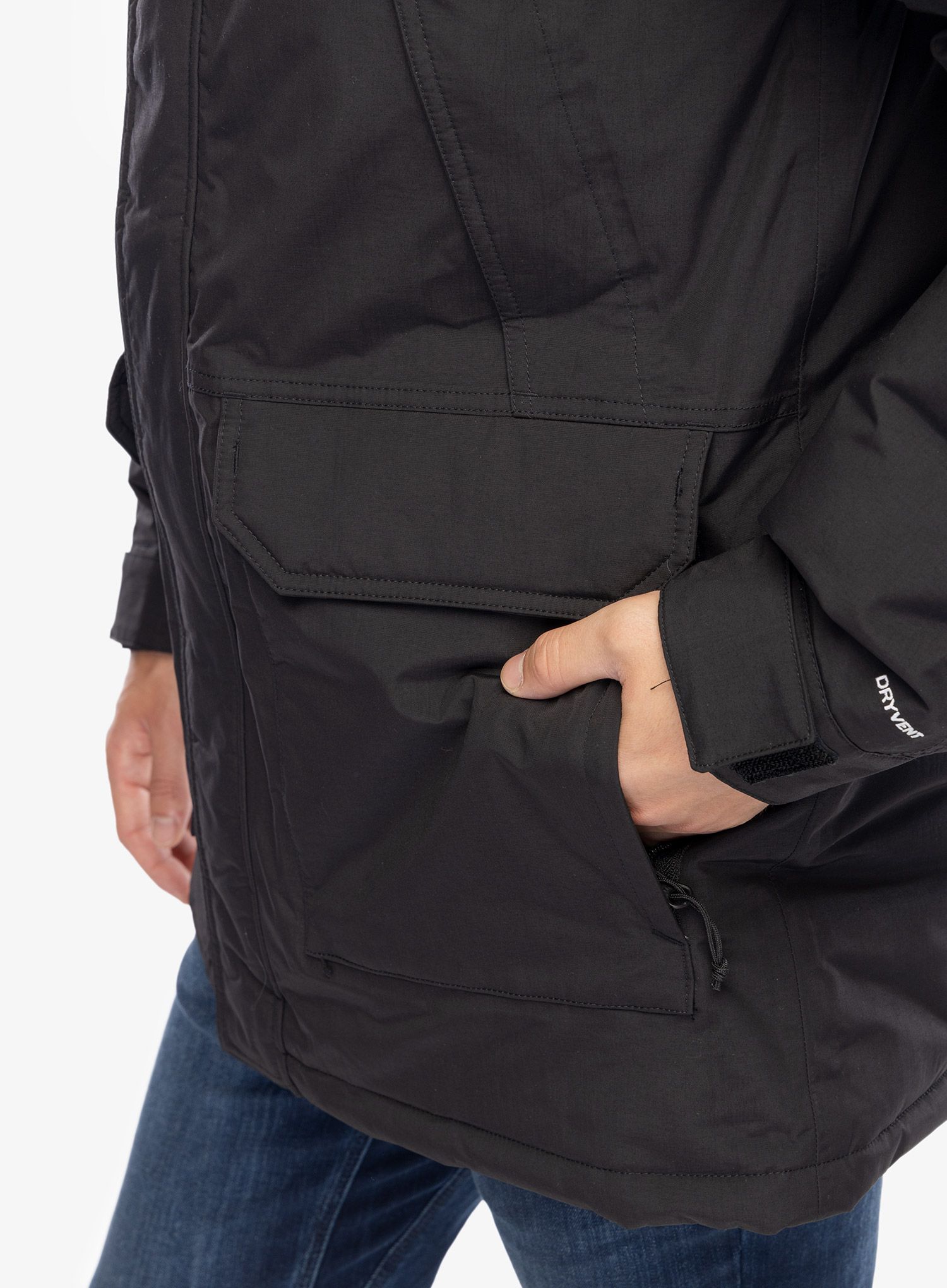 Péřová bunda The North Face Mcmurdo Parka - tnf black