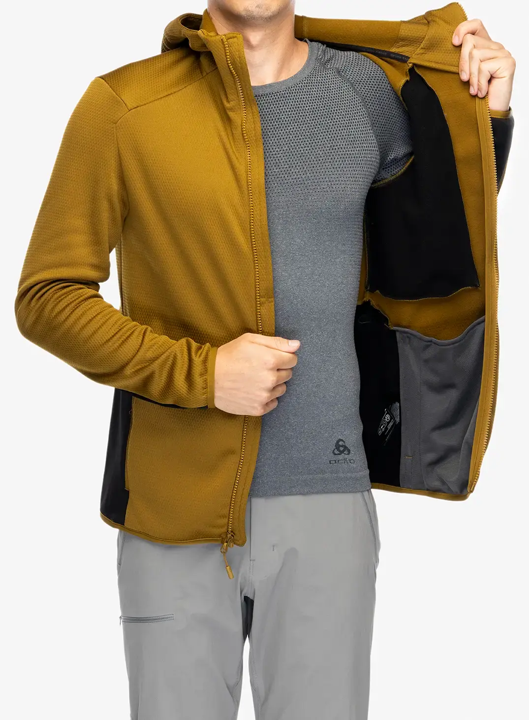 Mikina s kapucí The North Face Merak Hoody - moss green/tnf black