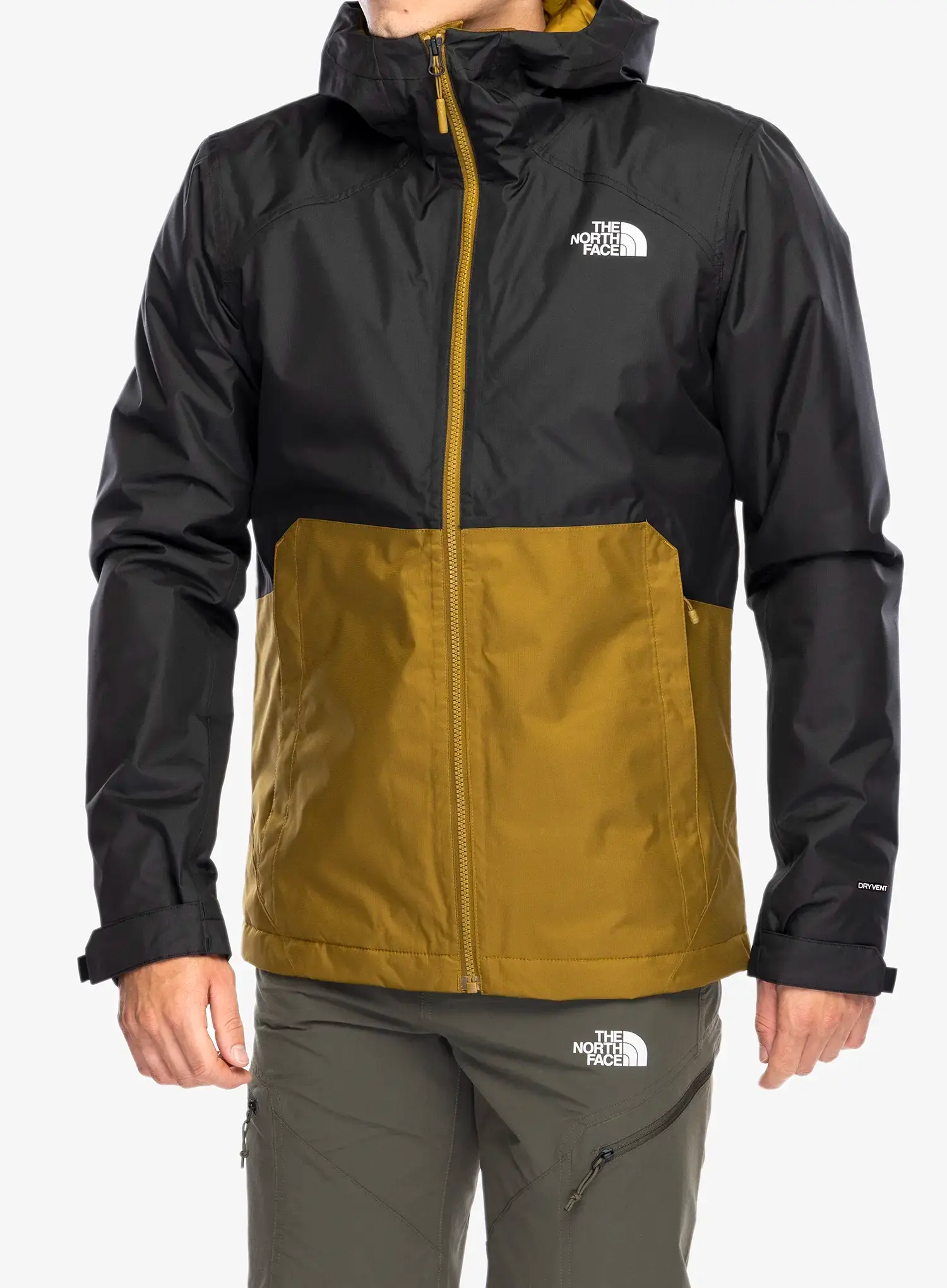 Zateplená bunda The North Face Millerton Insulated Jacket - moss green/tnf black