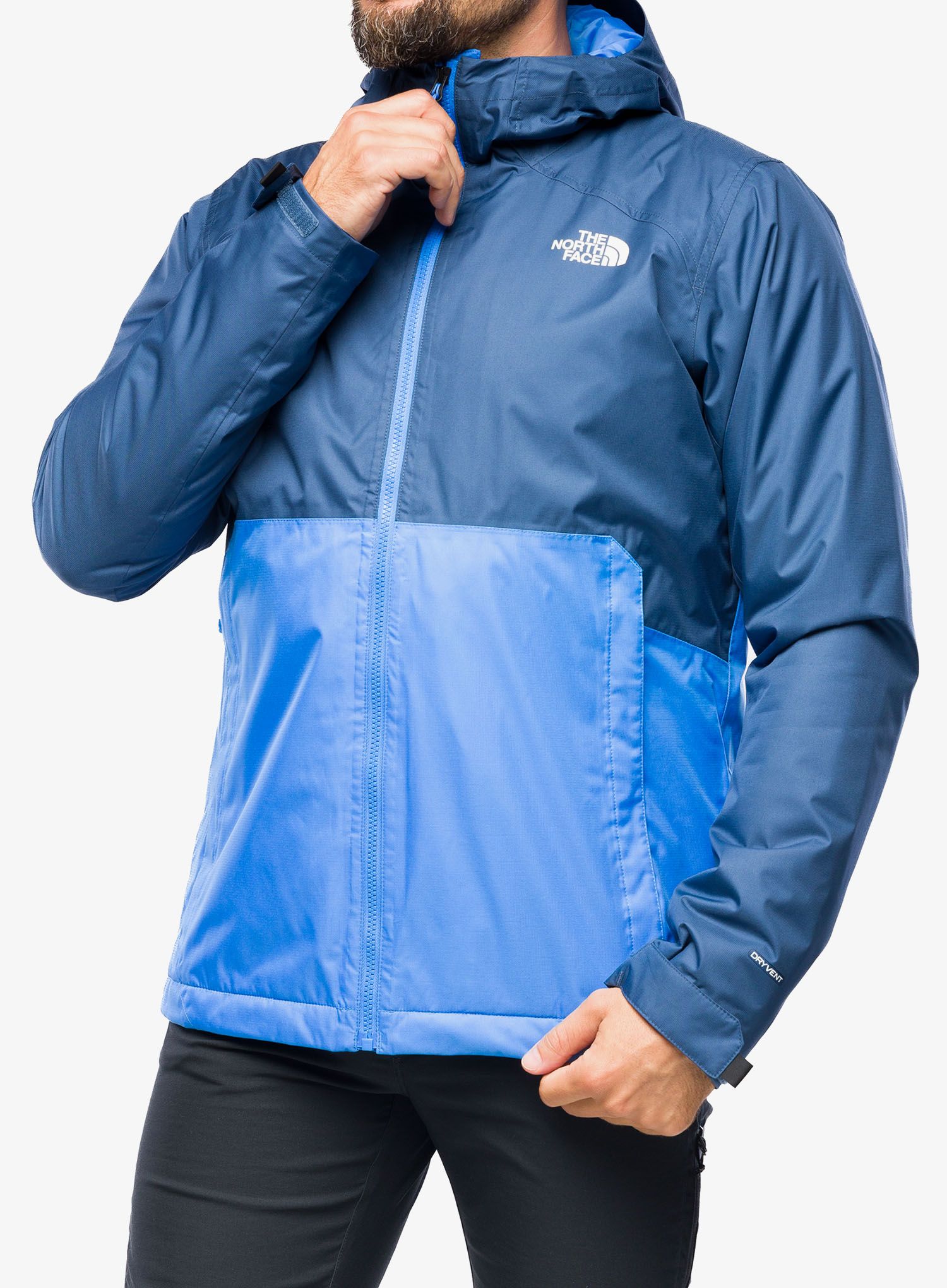 Membránová bunda The North Face Millerton Insulated Jacket - optic blue/shady