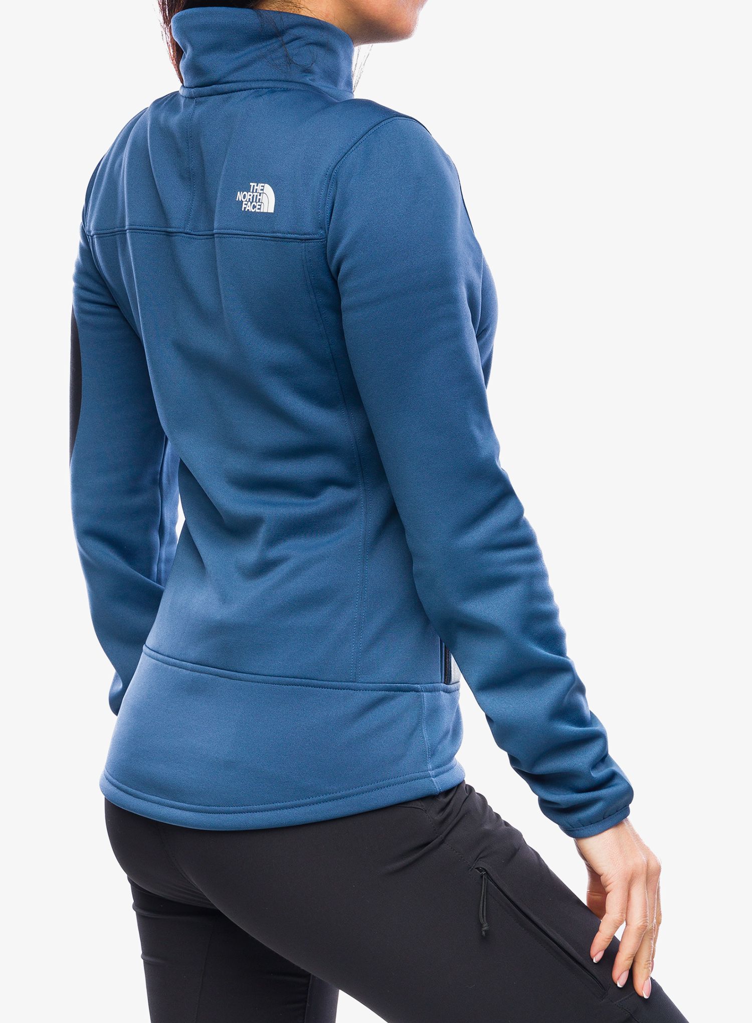 Dámská mikina na zip The North Face Mistyescape Fleece - shady blue/tnf black