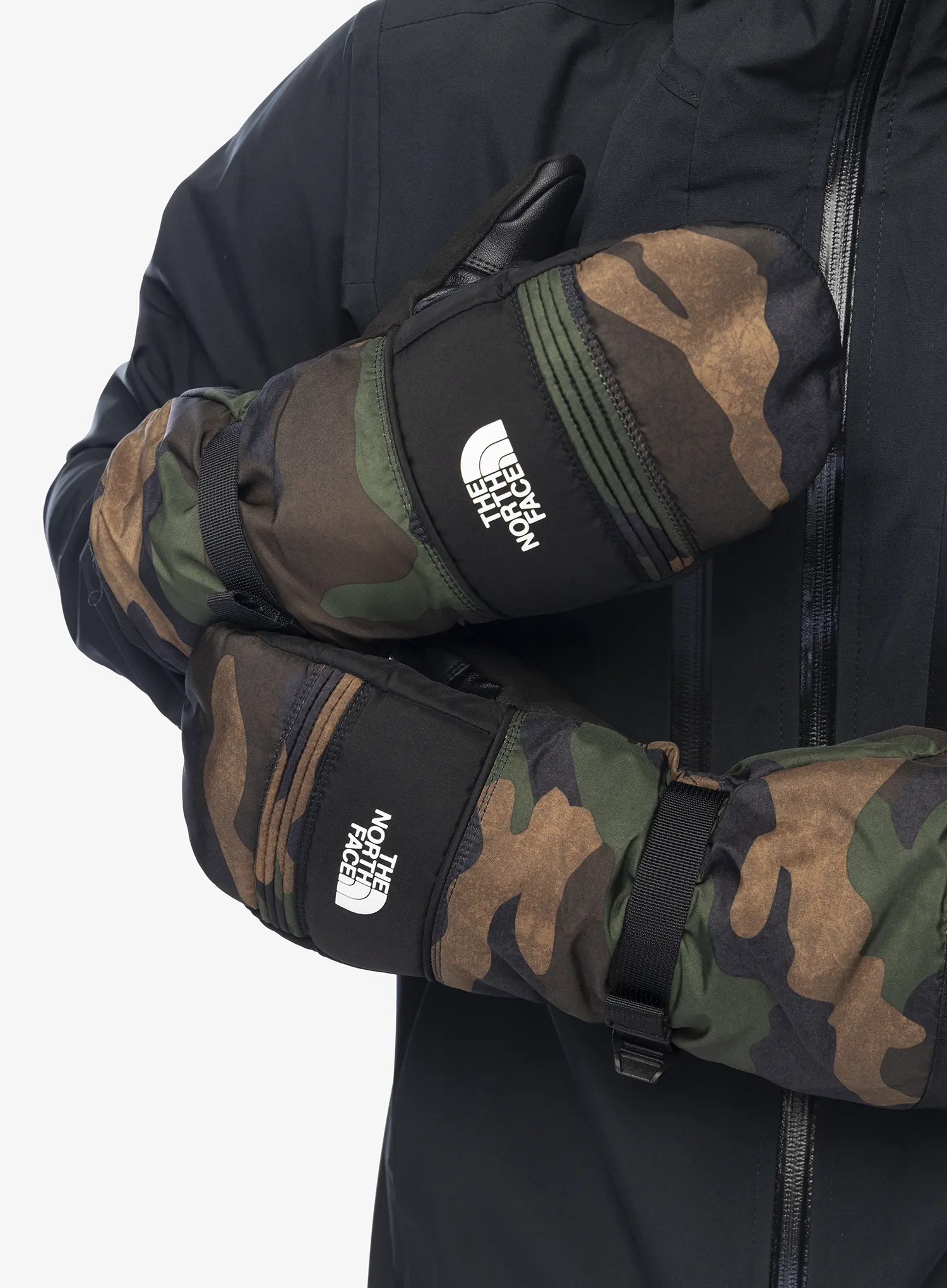 Palčáky The North Face Montana Ski Mitt - tnf black tnf camo print