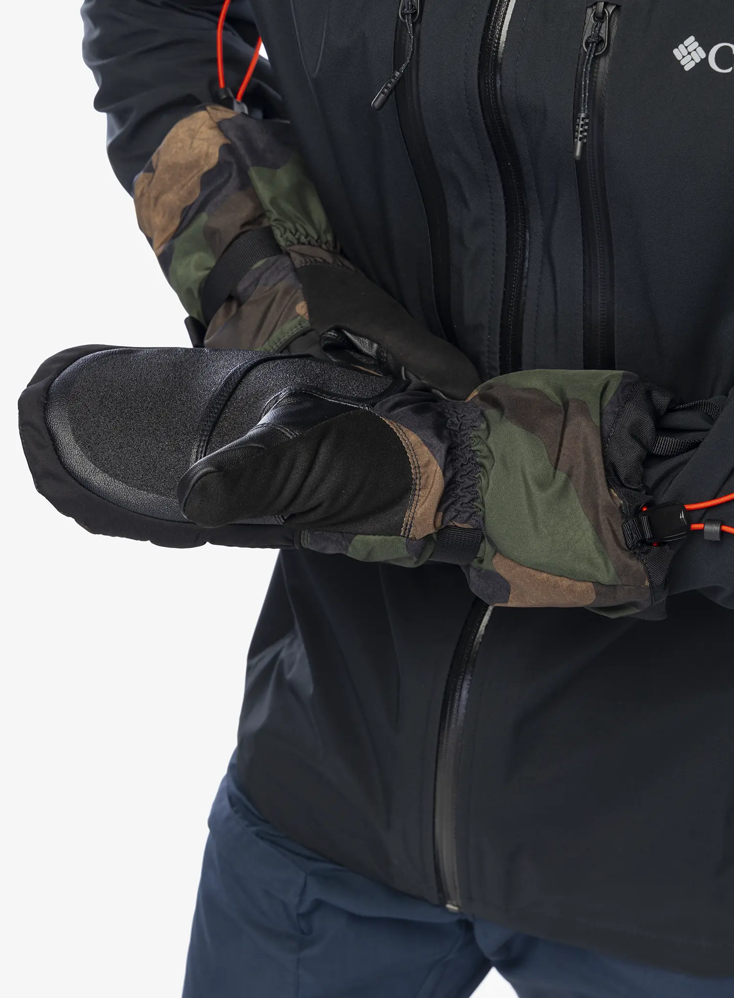 Palčáky The North Face Montana Ski Mitt - tnf black tnf camo print