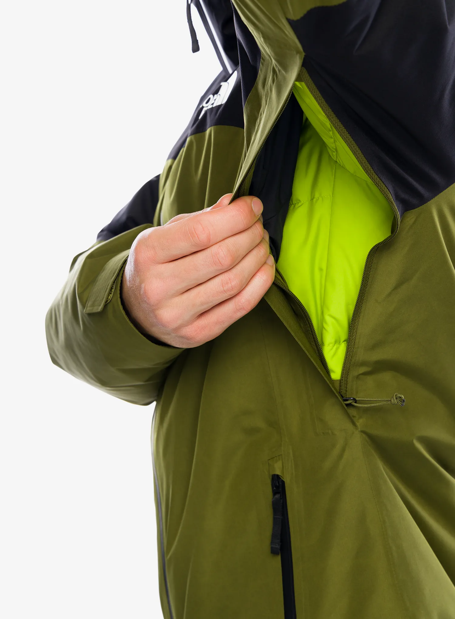 Bunda 3v1 The North Face Mountain Light Triclimate GTX Jacket - forest olive/tnf black