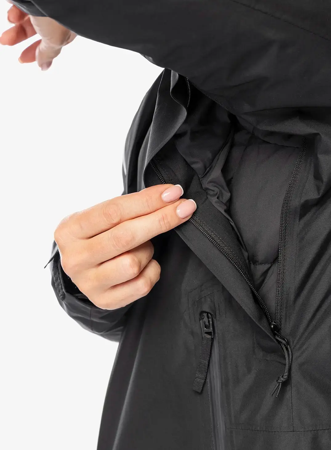 Bunda 3v1 dámská The North Face Mountain Light Triclimate GTX Jacket - tnf black