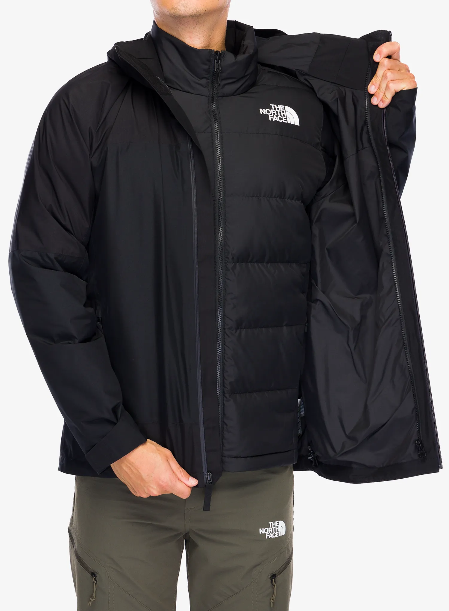 Bunda 3v1 The North Face Mountain Light Triclimate GTX Jacket - tnf black