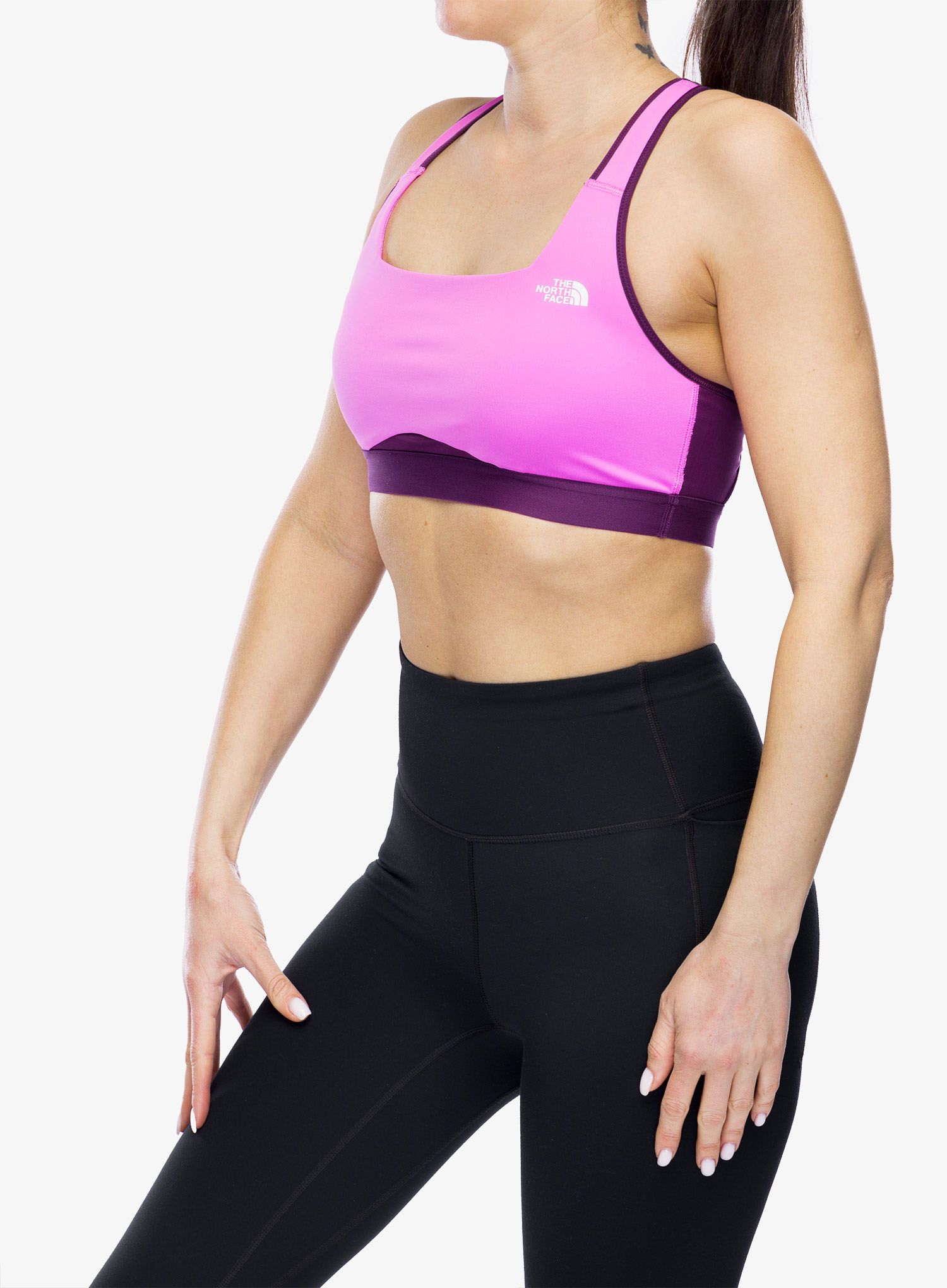 Sportovní podprsenka The North Face Movmynt Bra - violet crocus/black currant