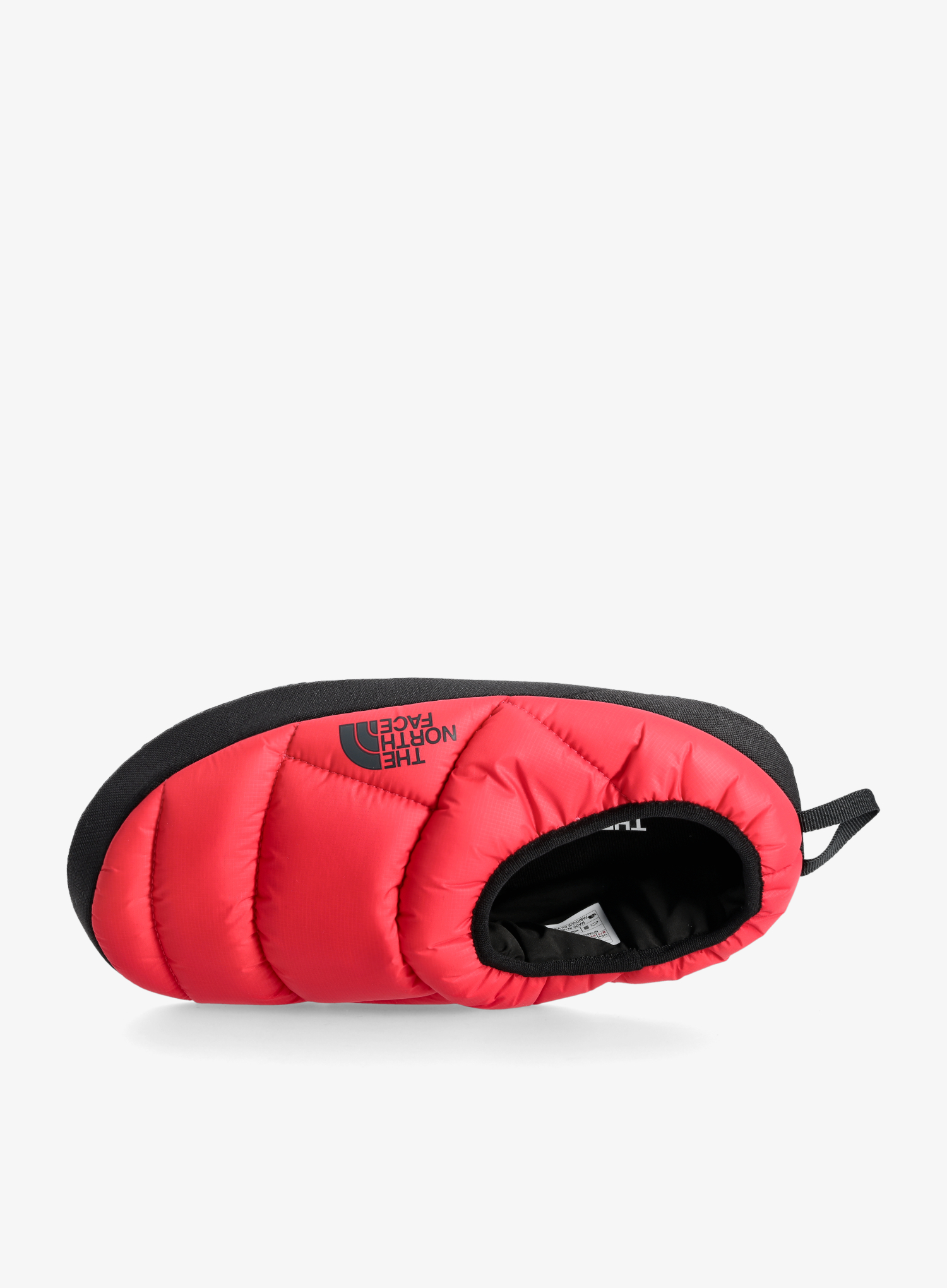 Péřové papuče The North Face NSE Tent Mule IV - tnf red/tnf black