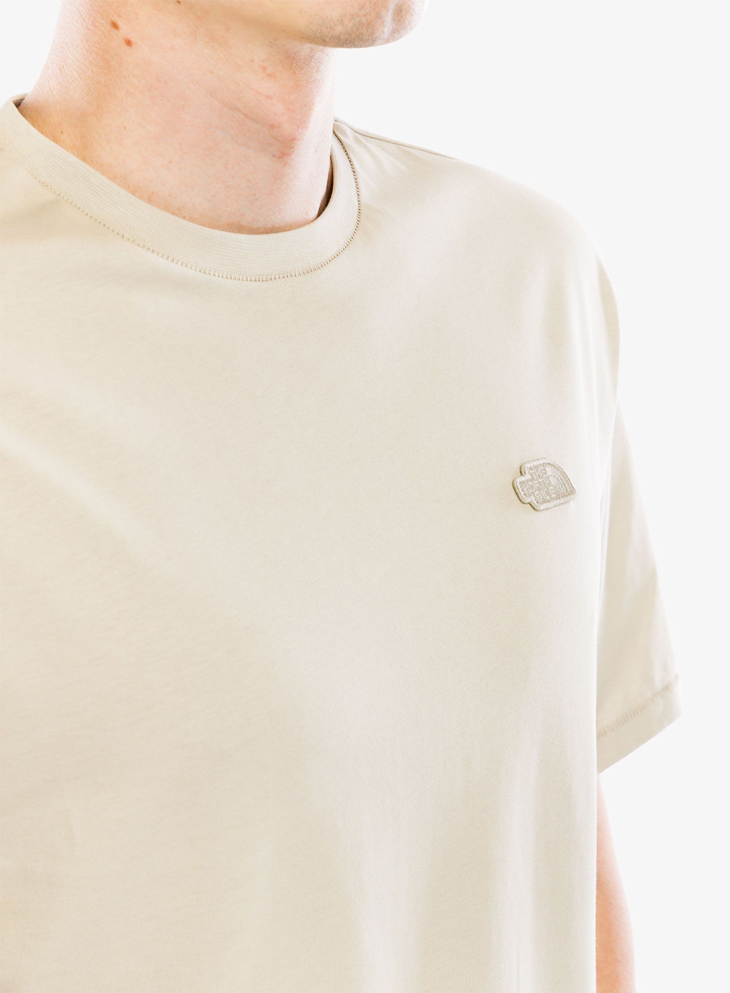 Bavlněné tričko The North Face Natural Dye S/S Tee - clay grey natural dye