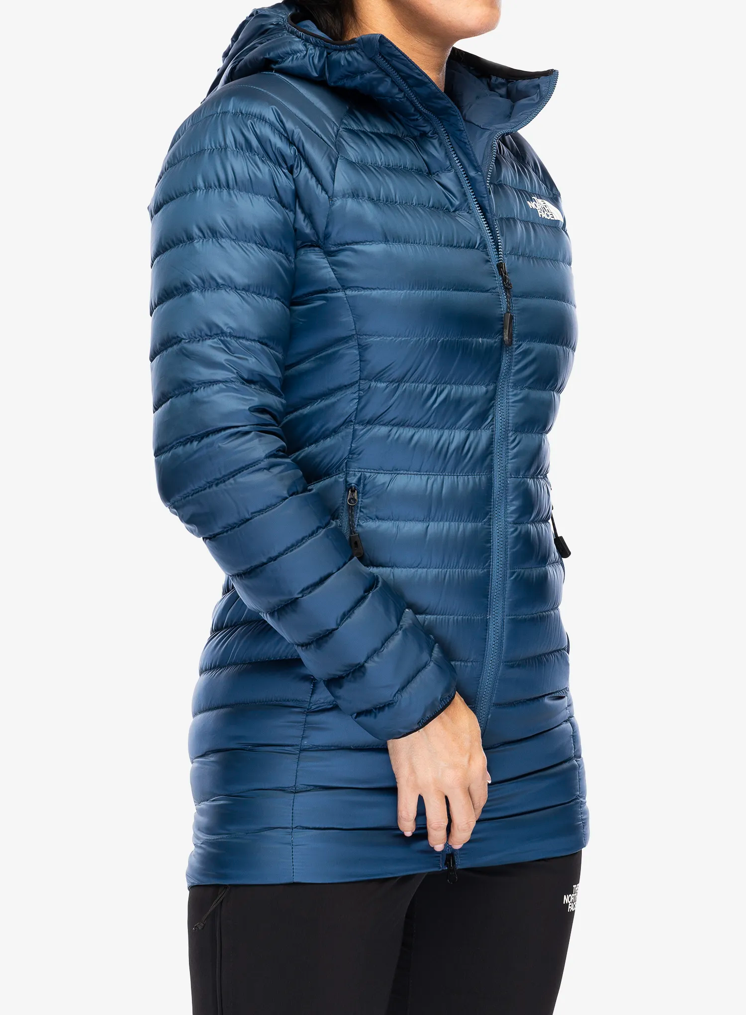 Dámský péřový kabát The North Face New Trevail Parka - shady blue