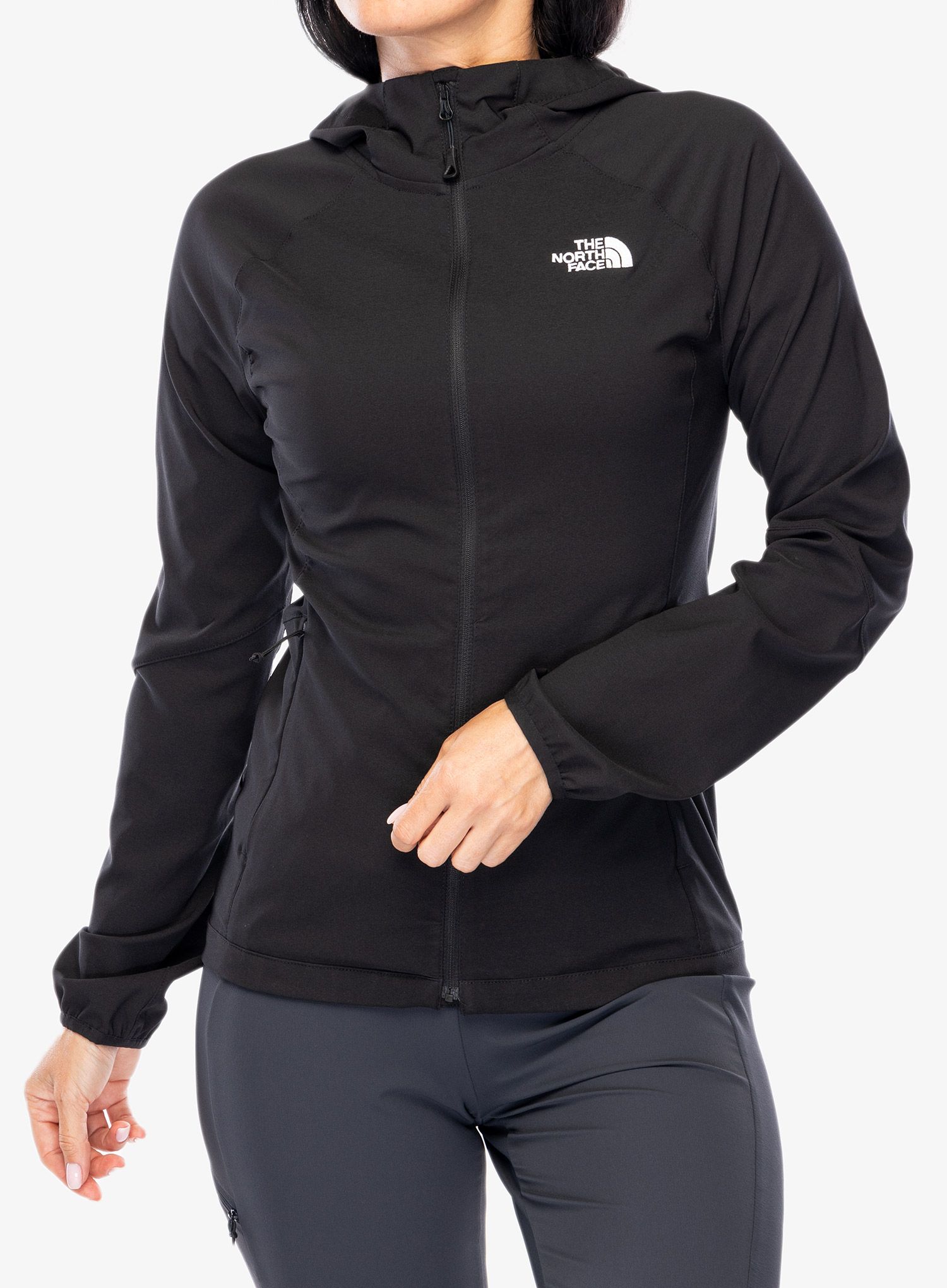 Dámská Softshellova bunda The North Face Nimble Hoodie - black