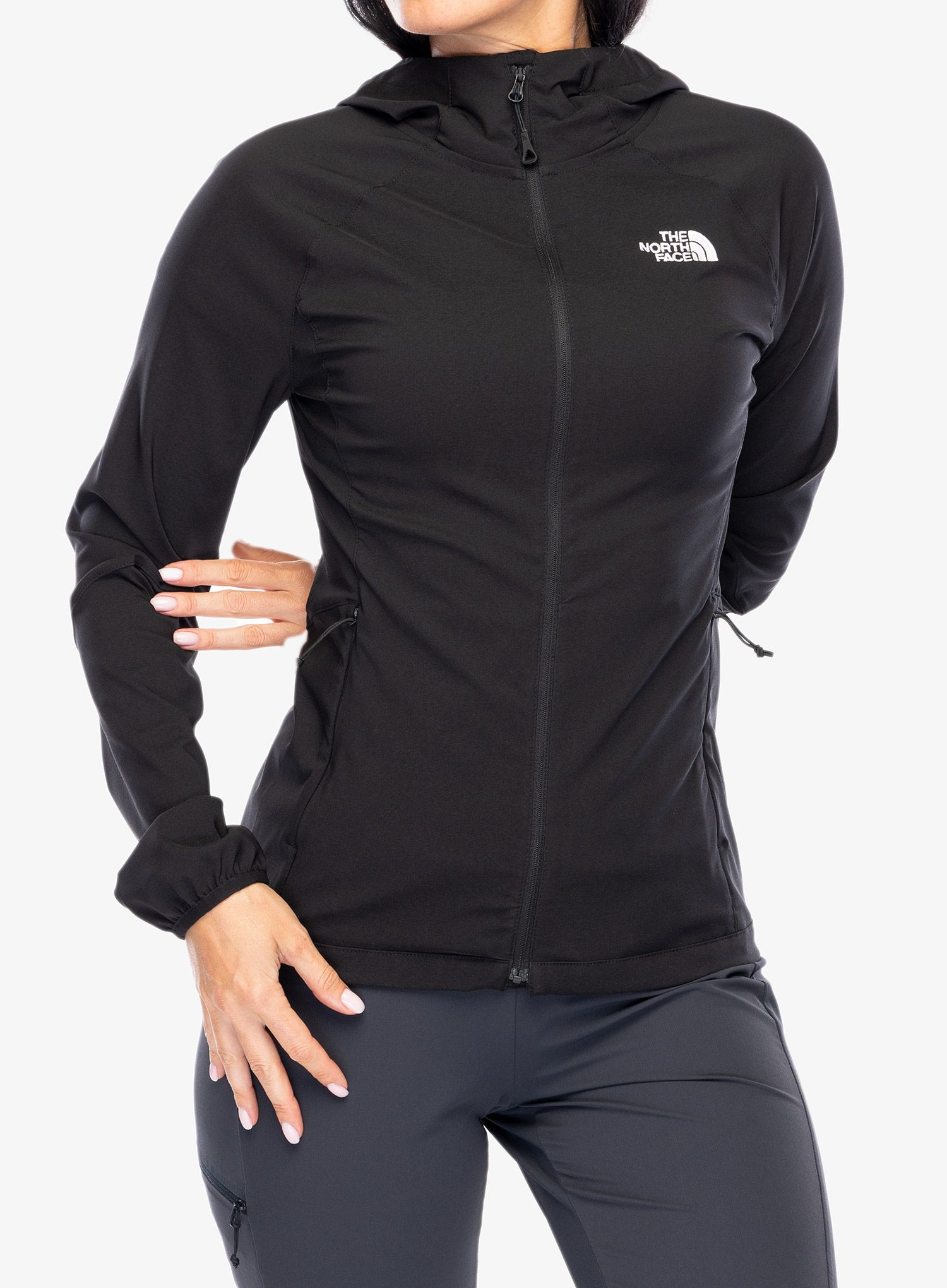 Dámská Softshellova bunda The North Face Nimble Hoodie - black