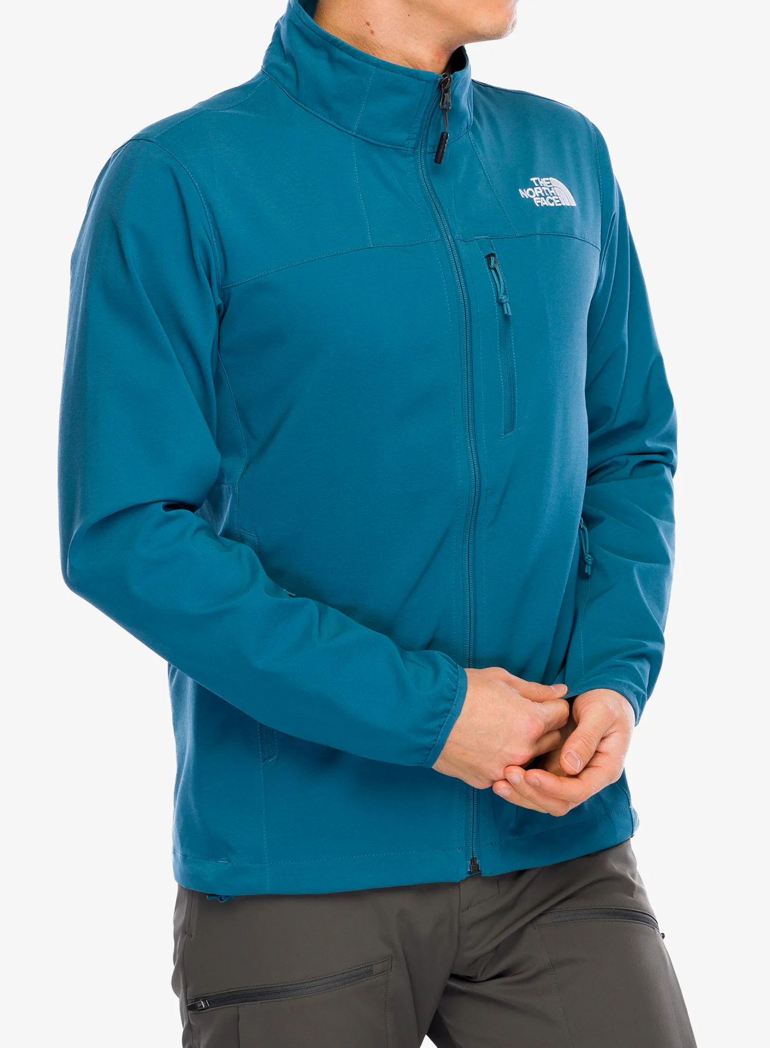 Softshellová bunda The North Face Nimble Jacket - mallard blue