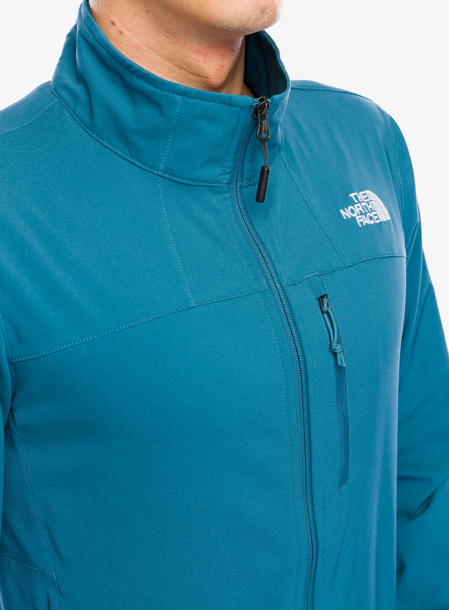 Softshellová bunda The North Face Nimble Jacket - mallard blue