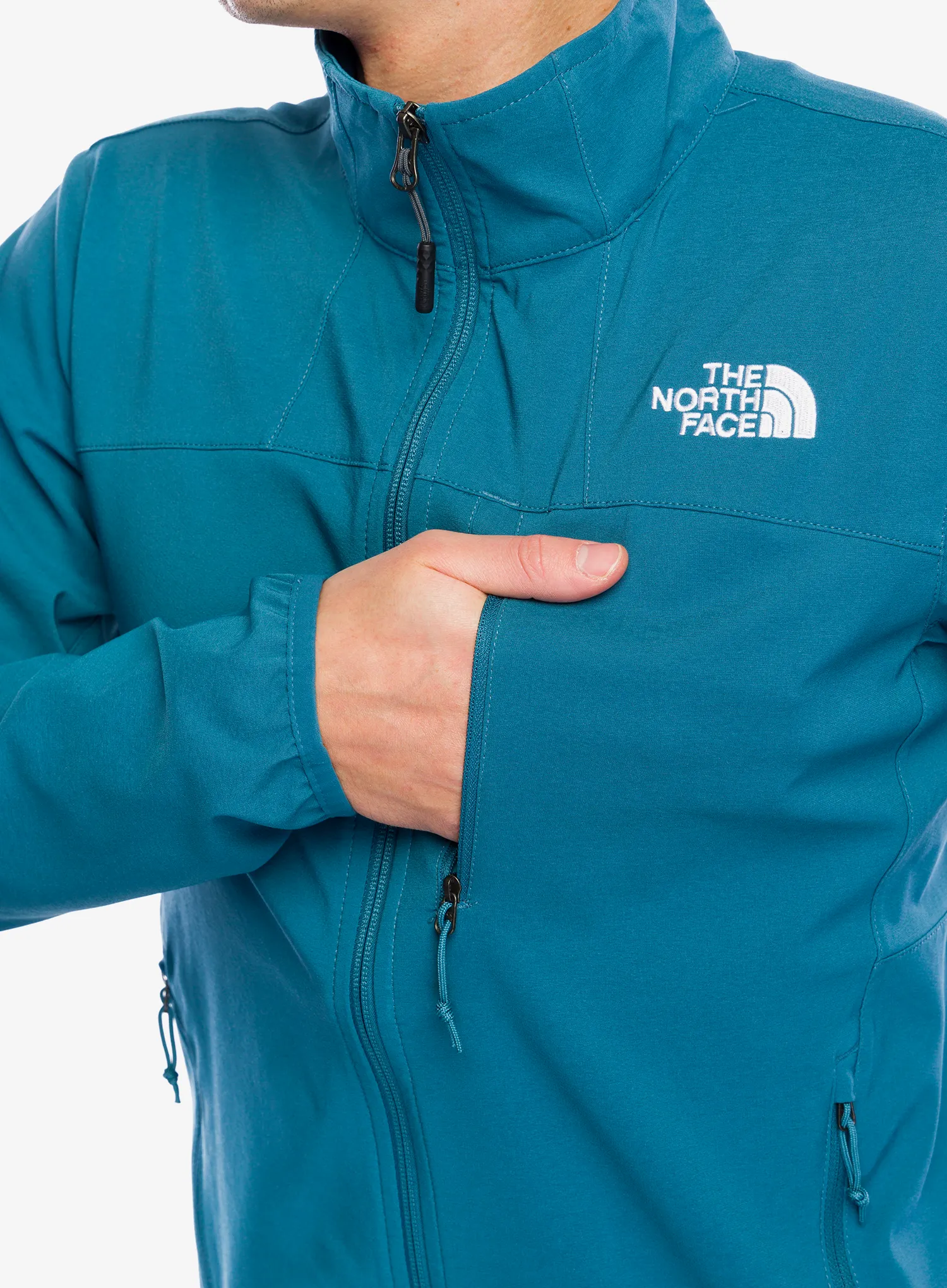 Softshellová bunda The North Face Nimble Jacket - mallard blue