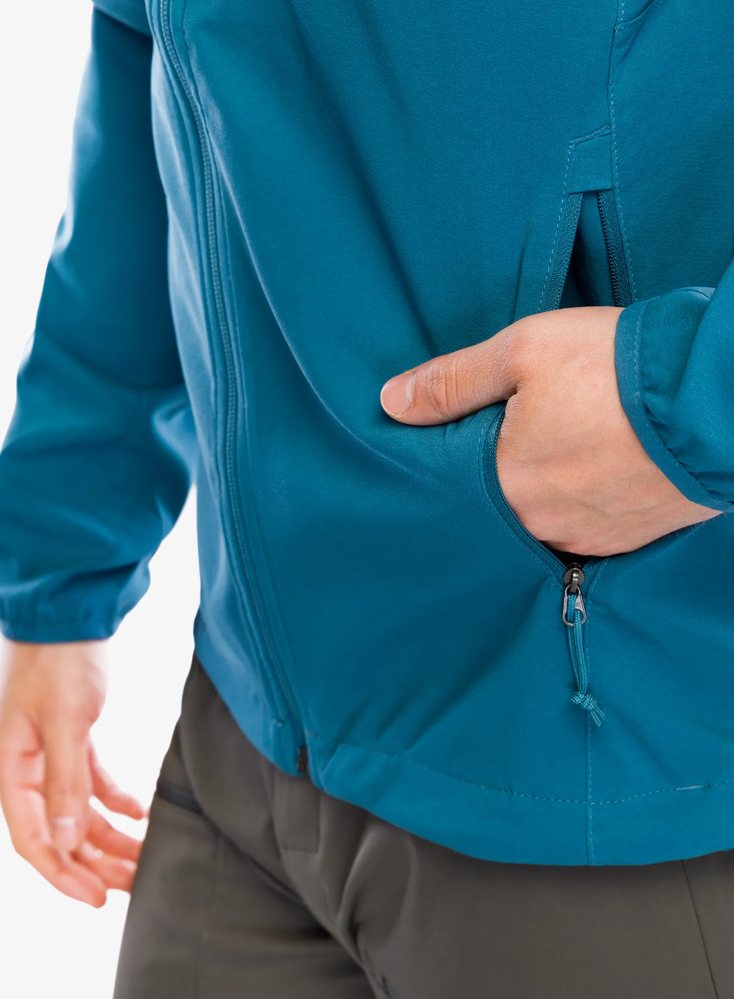 Softshellová bunda The North Face Nimble Jacket - mallard blue