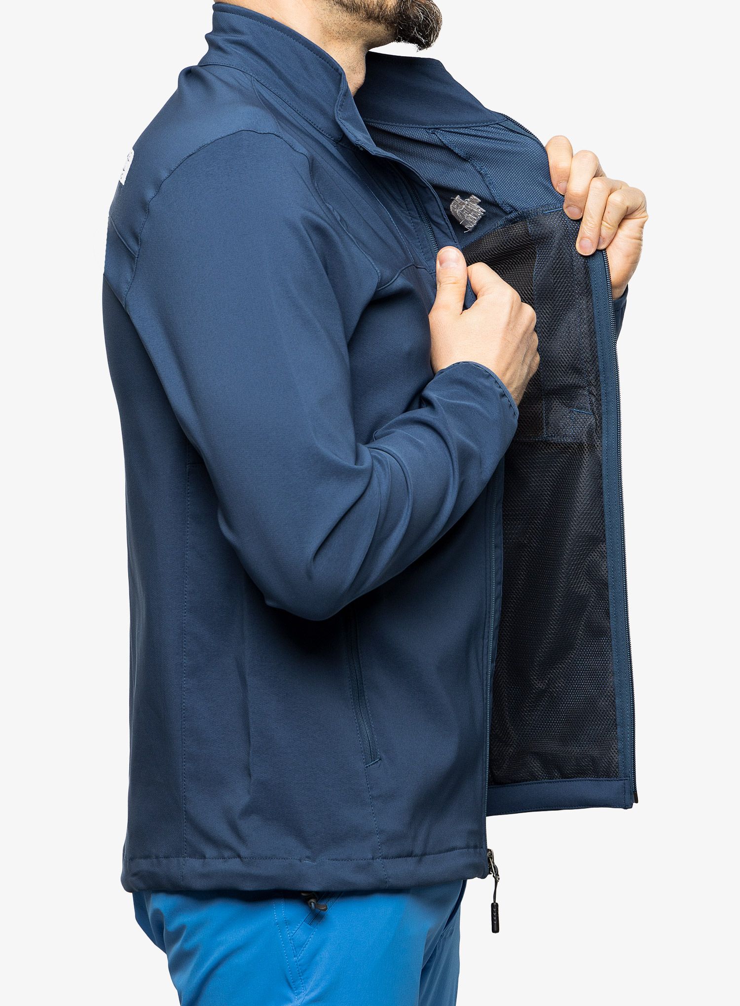 Softshellová bunda The North Face Nimble Jacket - shady blue
