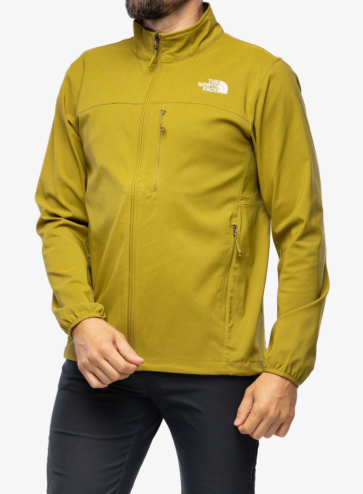 Softshellová bunda The North Face Nimble Jacket - sulphur moss