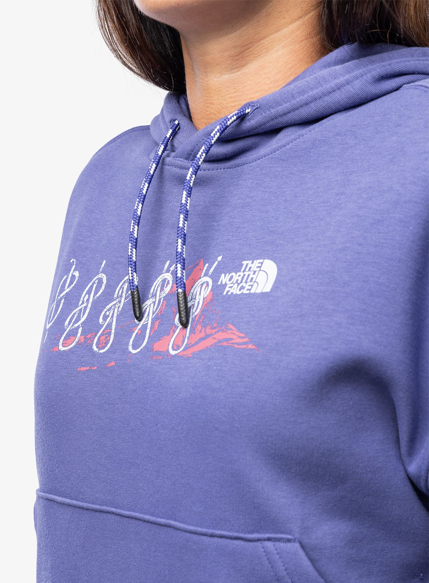 Dámská mikina The North Face Outdoor Graphic Hoodie - cave blue