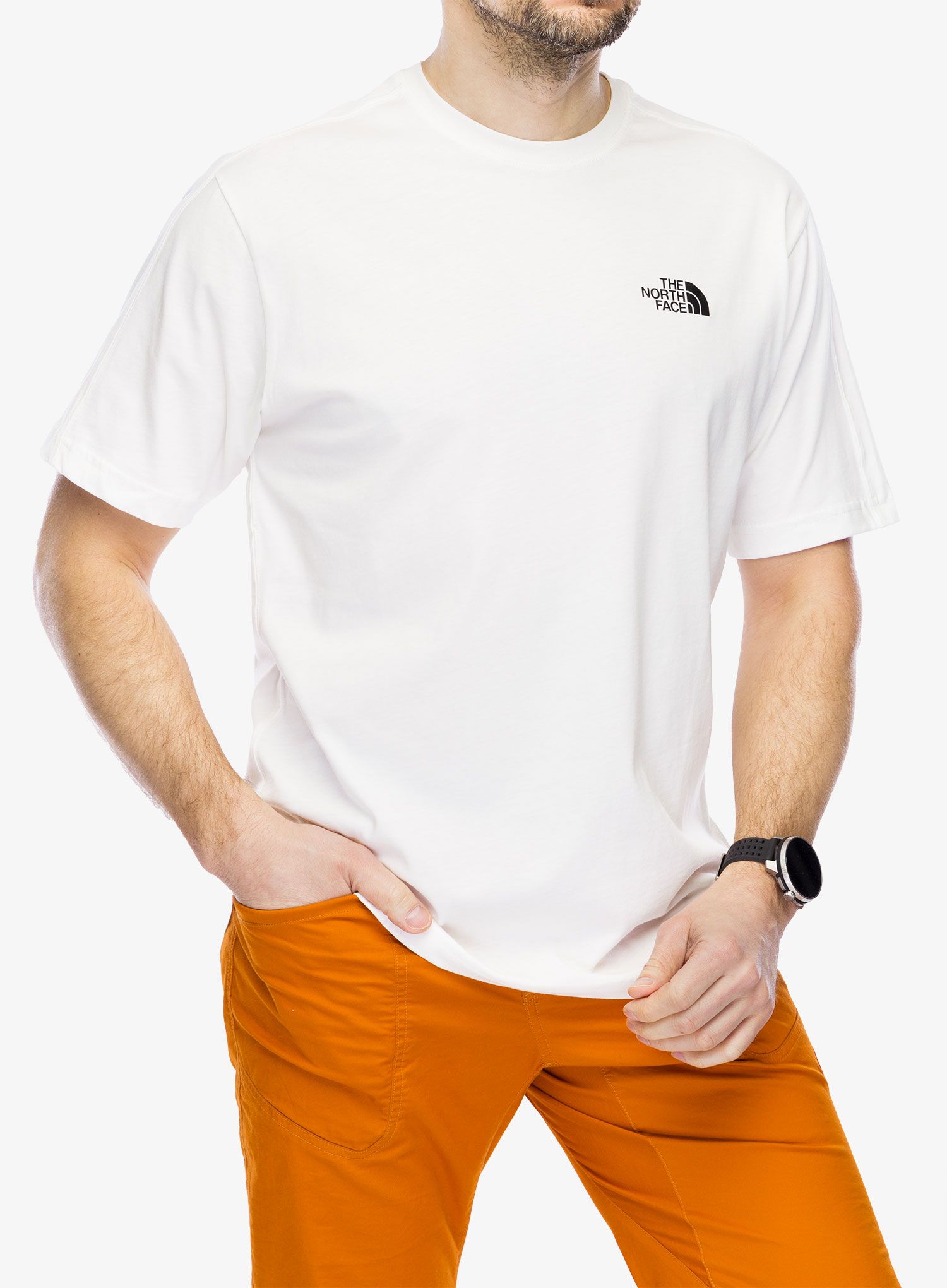 Lezecké triko The North Face Outdoor S/S Tee - white dune
