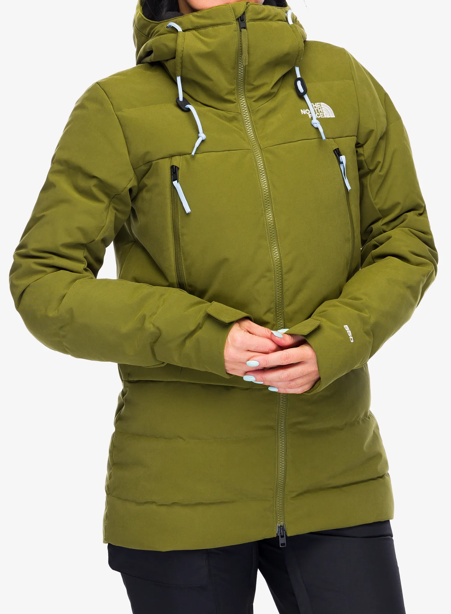 Dámská lyžařská bunda The North Face Pallie Down Jacket - forest olive/forest olive