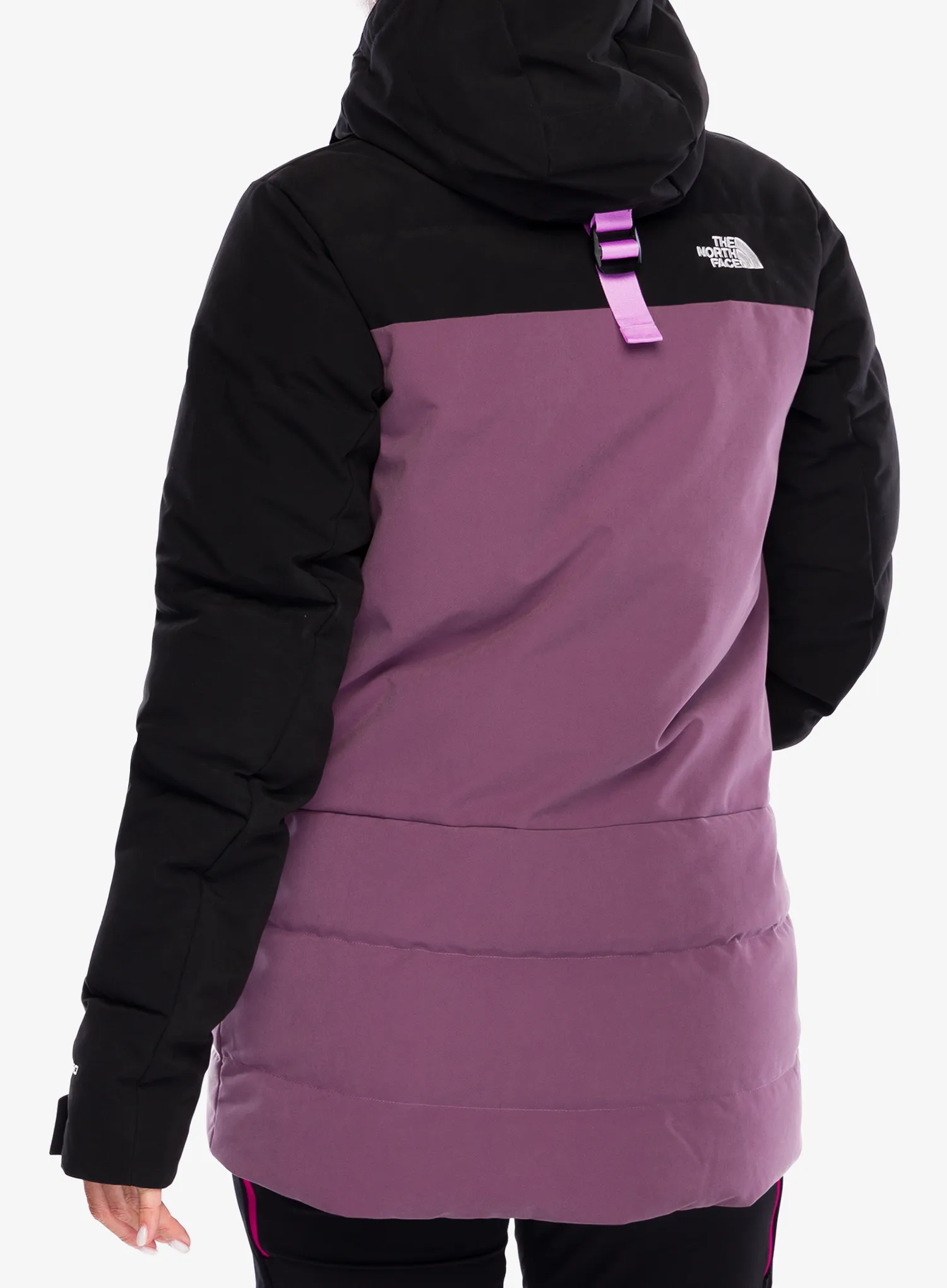 Dámská lyžařská bunda The North Face Pallie Down Jacket - midnight mauve/tnf black