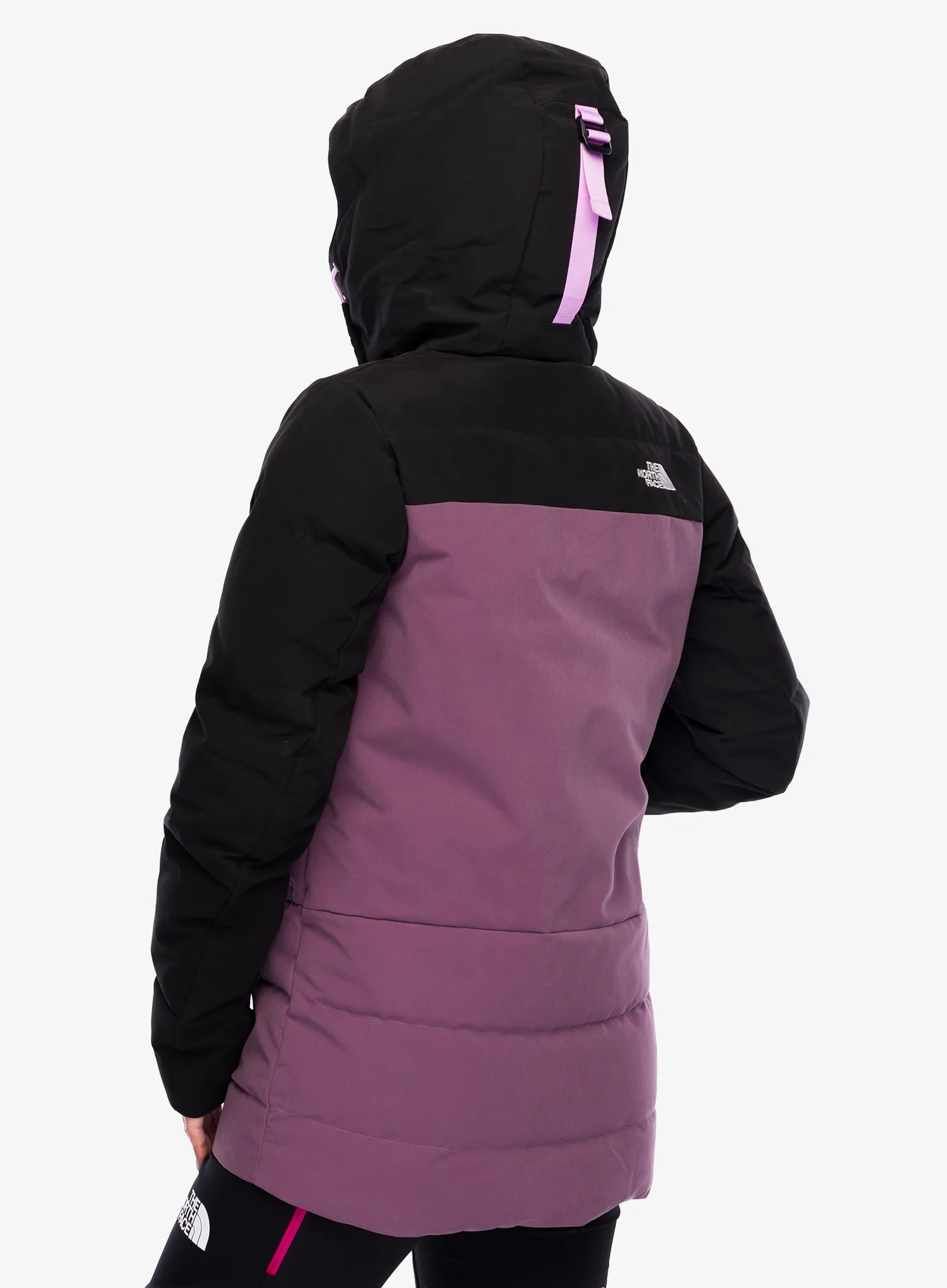 Dámská lyžařská bunda The North Face Pallie Down Jacket - midnight mauve/tnf black