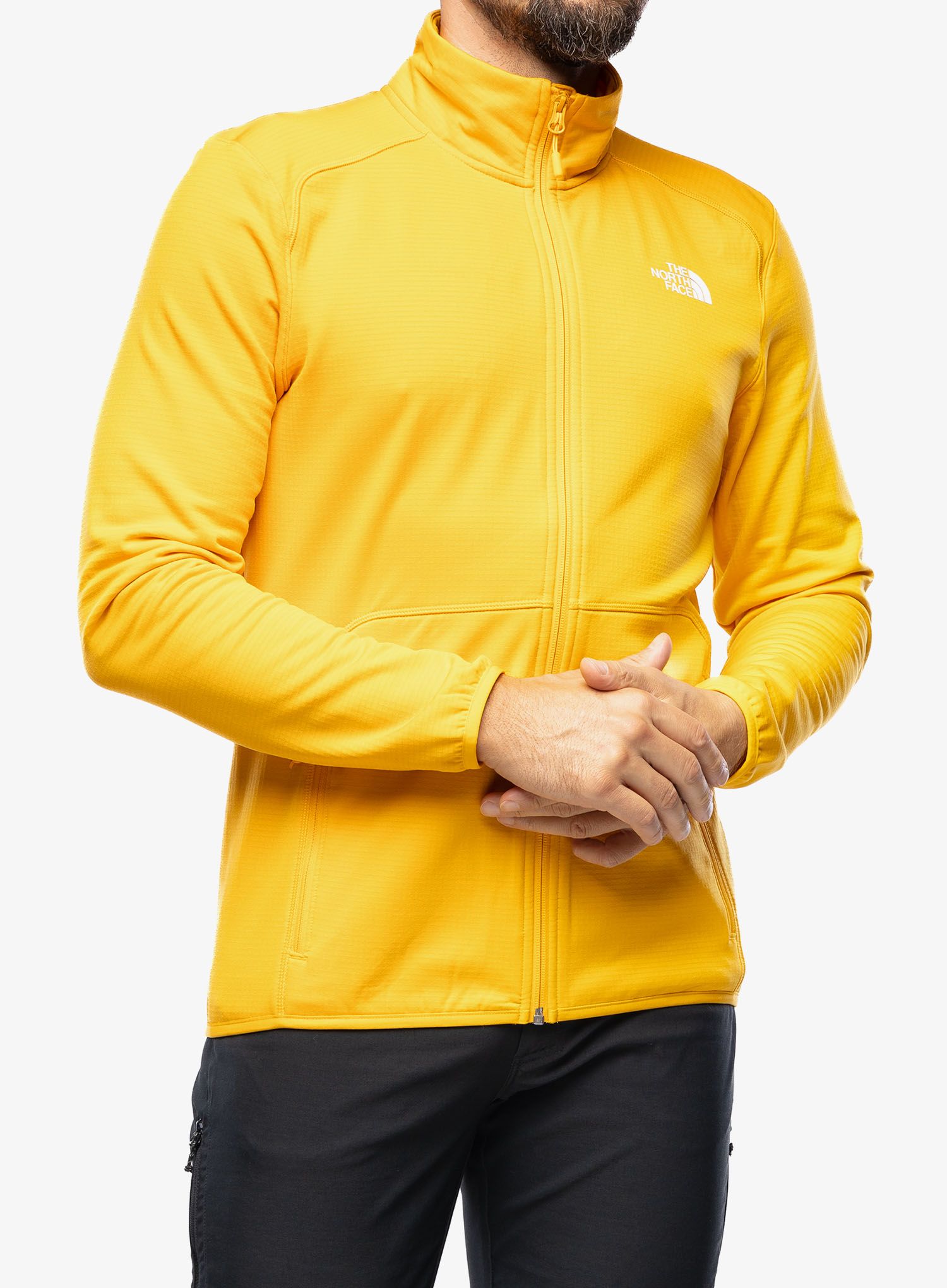 Rozepínací mikina The North Face Quest FZ Jacket - summit gold
