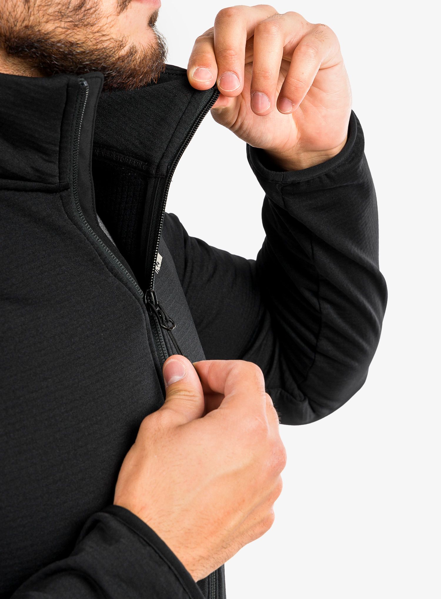 Mikina bez kapuce The North Face Quest FZ Jacket - tnf black