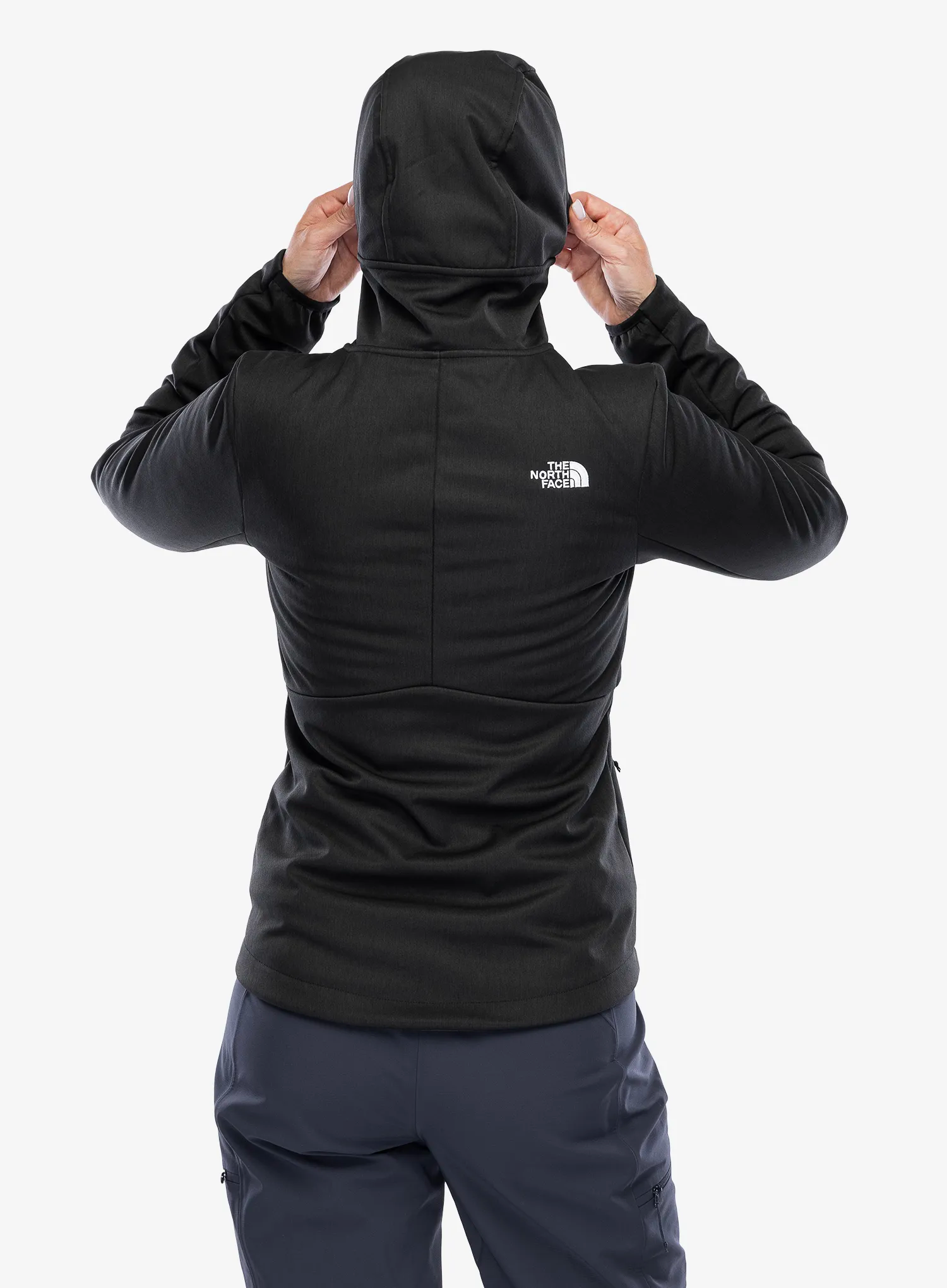 Softshellová bunda dámská The North Face Quest Highloft Soft Shell - tnf black heather