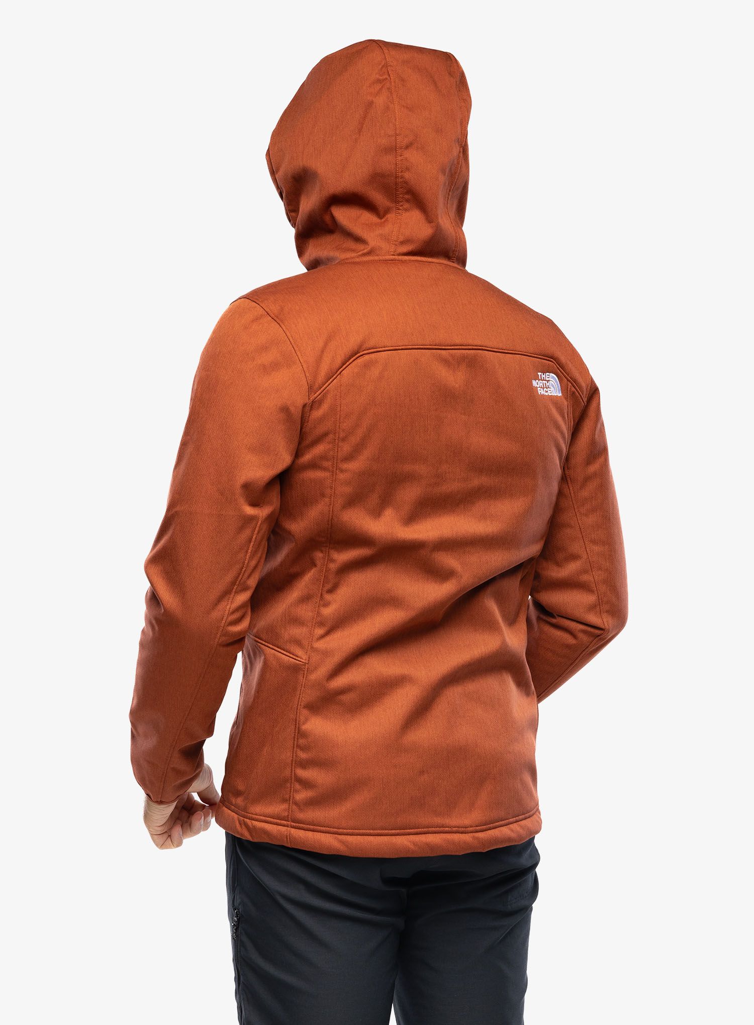 Pánská bunda The North Face Quest Hooded Softshell - brandy brown