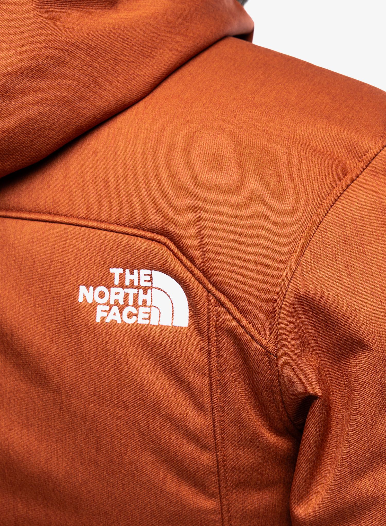 Pánská bunda The North Face Quest Hooded Softshell - brandy brown