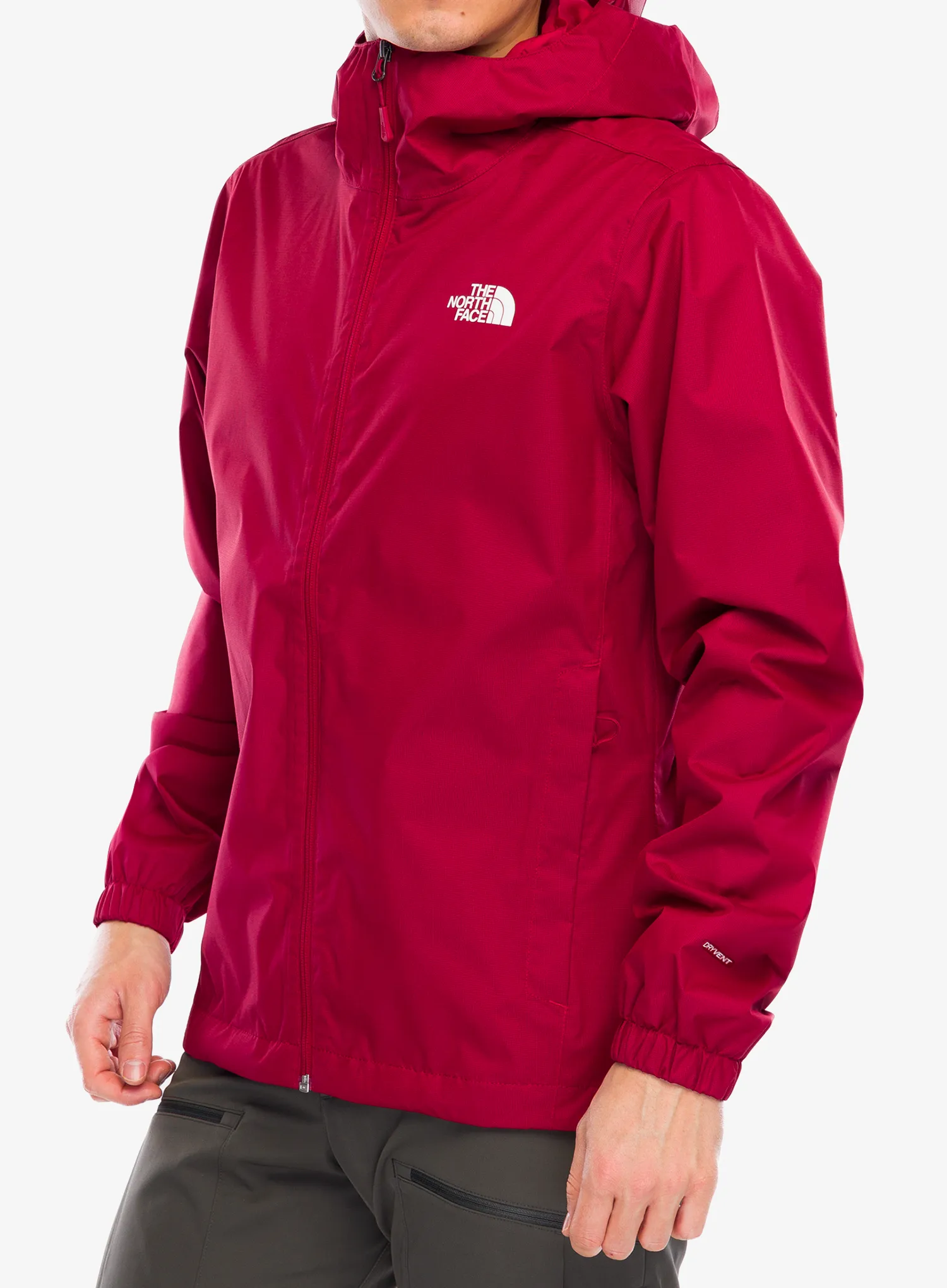 Bunda do deště The North Face Quest Jacket - garnet red black heather