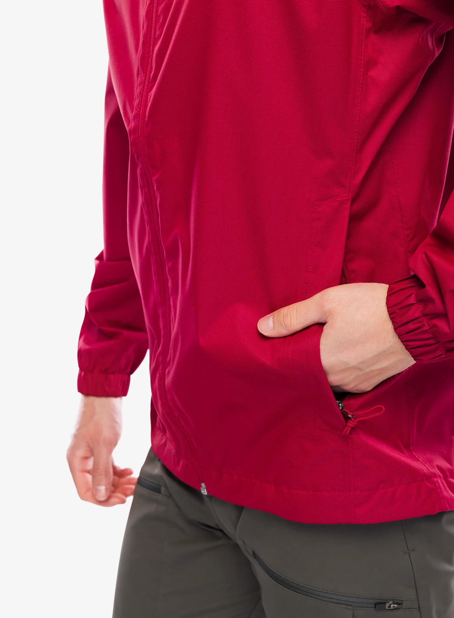 Bunda do deště The North Face Quest Jacket - garnet red black heather