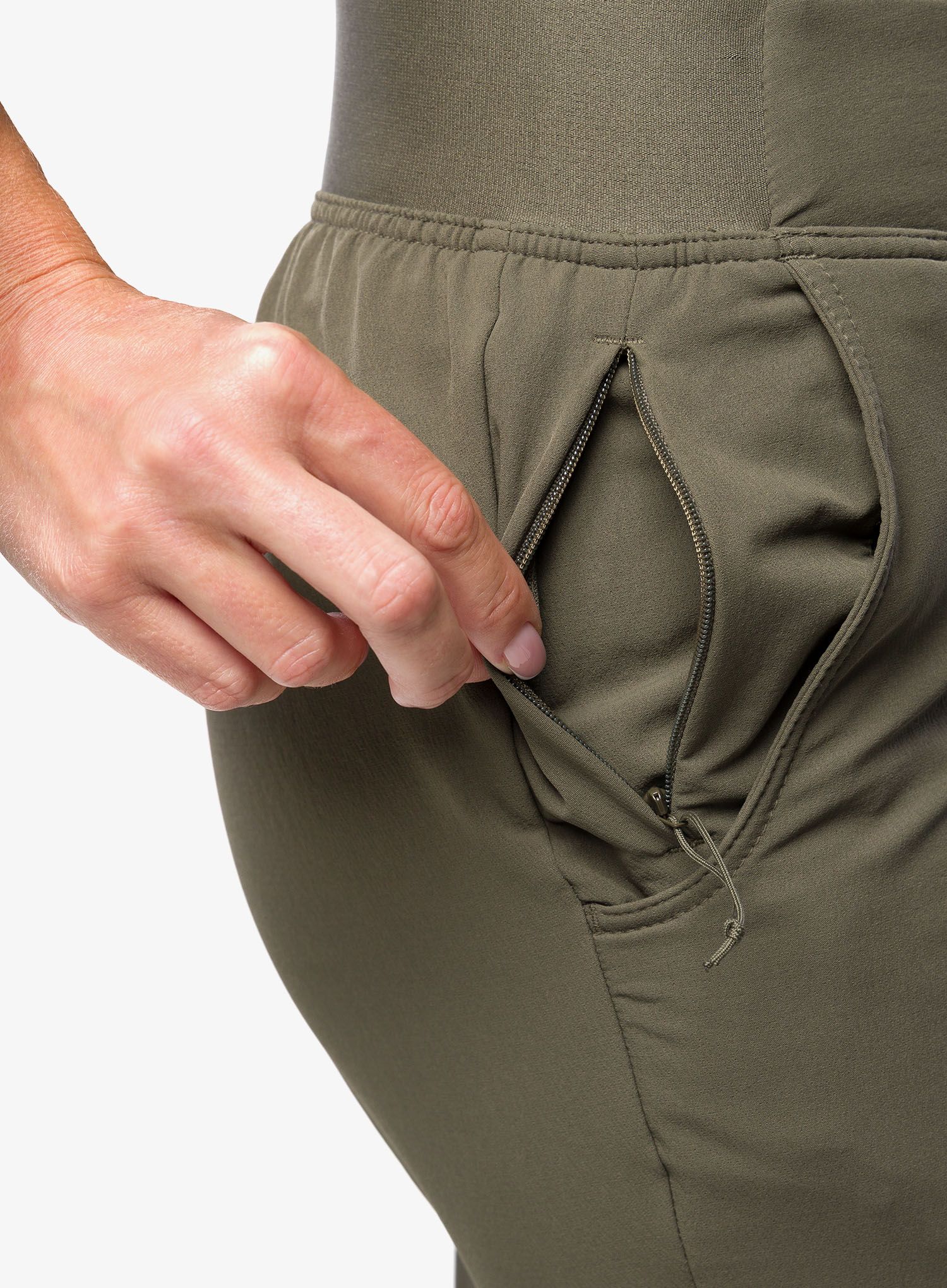 Softshellové kalhoty dámské The North Face Quest Softshell Pant - taupe green