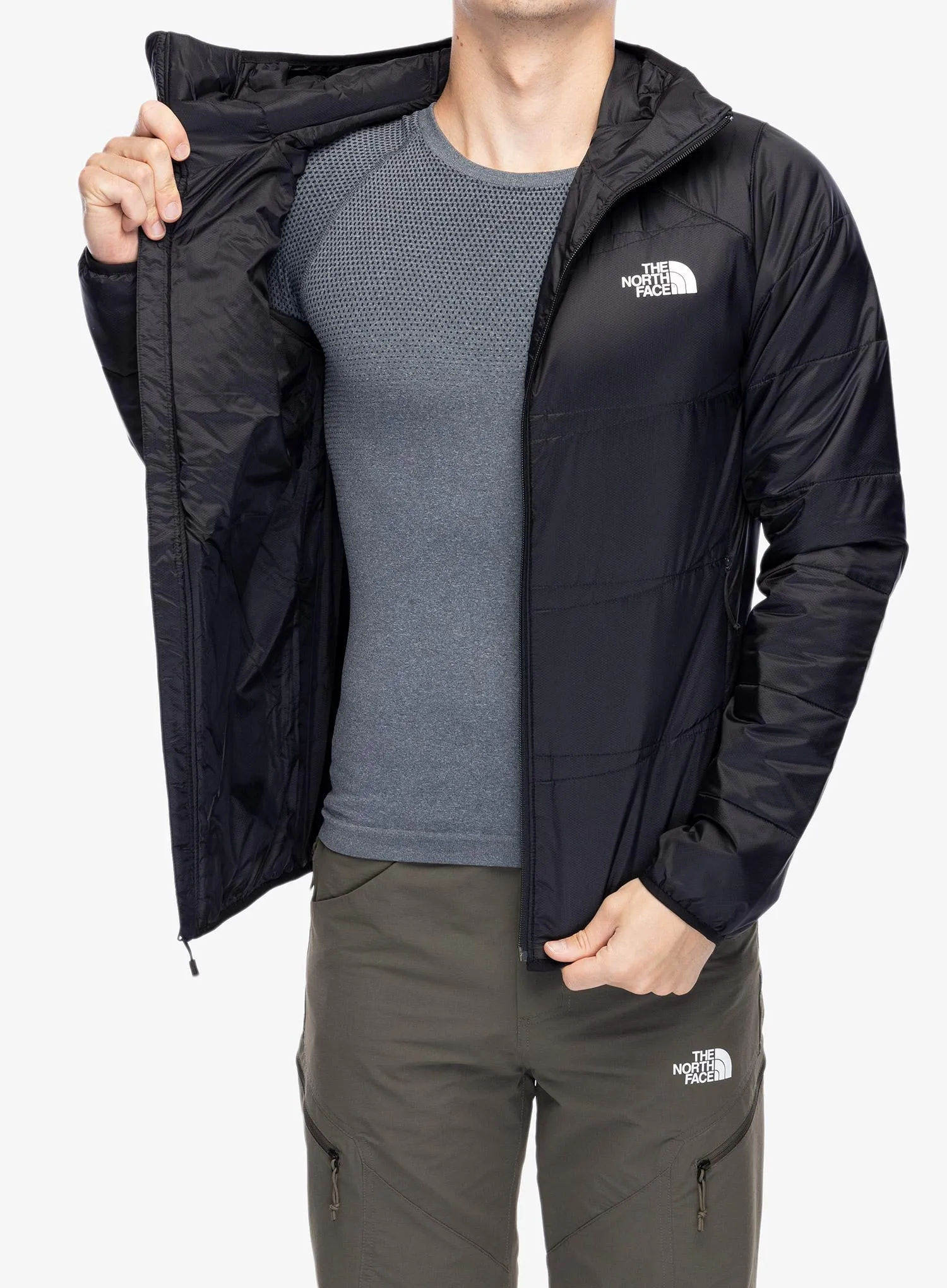 Zateplená bunda The North Face Quest Synthetic Jacket - tnf black/tnf black