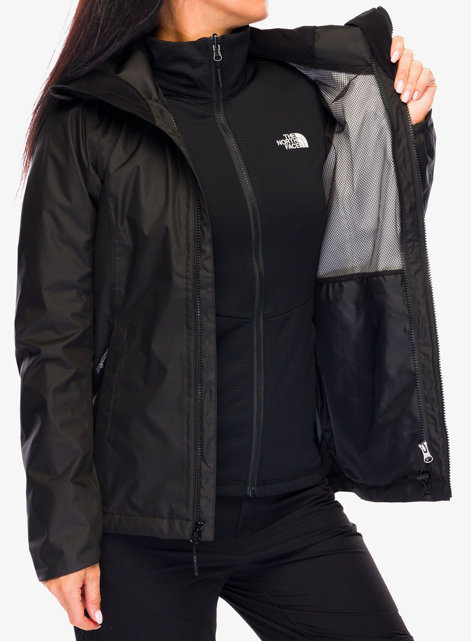 Bunda 3v1 dámská The North Face Quest Triclimate Eu - tnf black